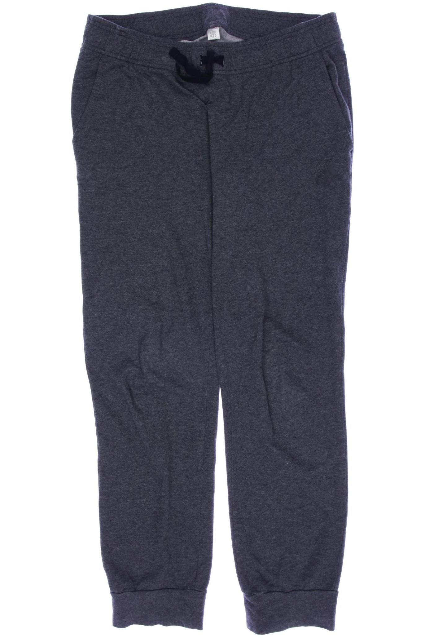 

adidas Damen Stoffhose, grau, Gr. 32