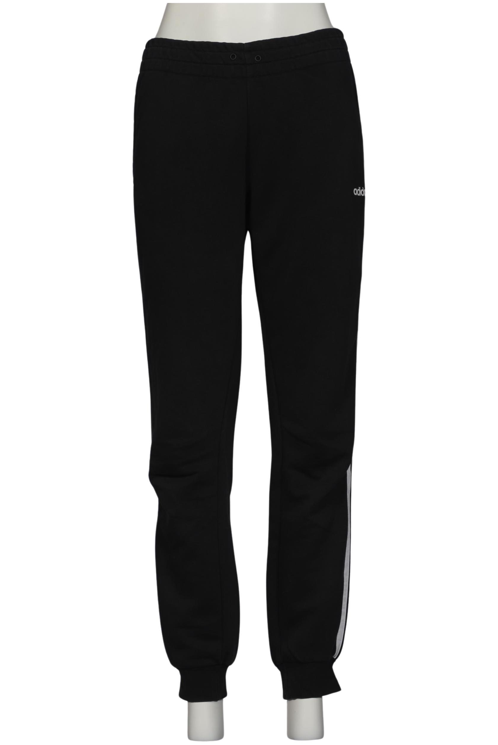 

adidas Damen Stoffhose, schwarz, Gr. 0