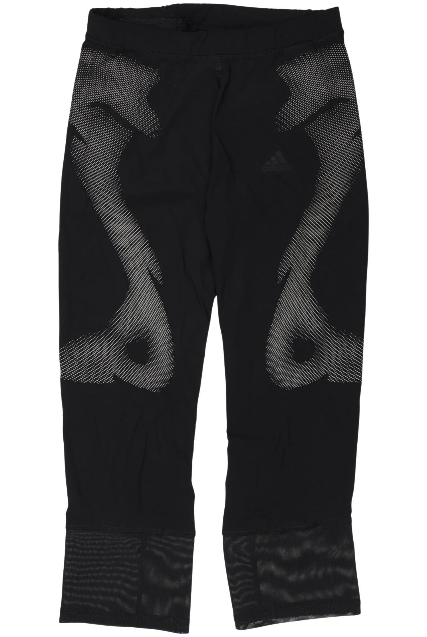 

adidas Damen Stoffhose, schwarz, Gr. 0