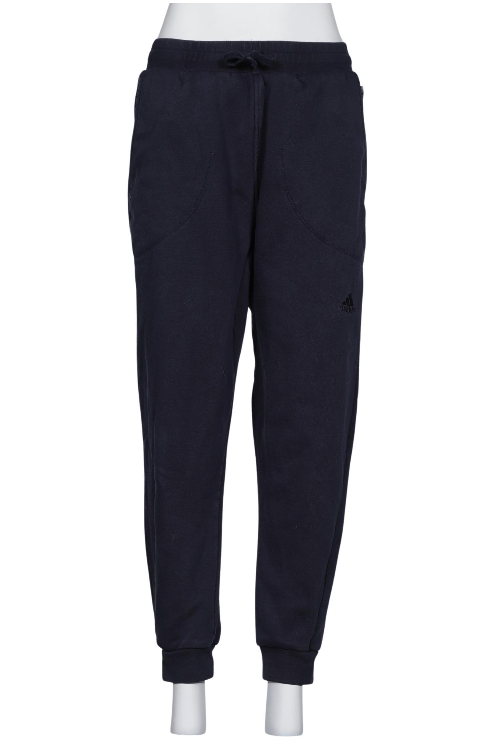

adidas Damen Stoffhose, marineblau, Gr. 0