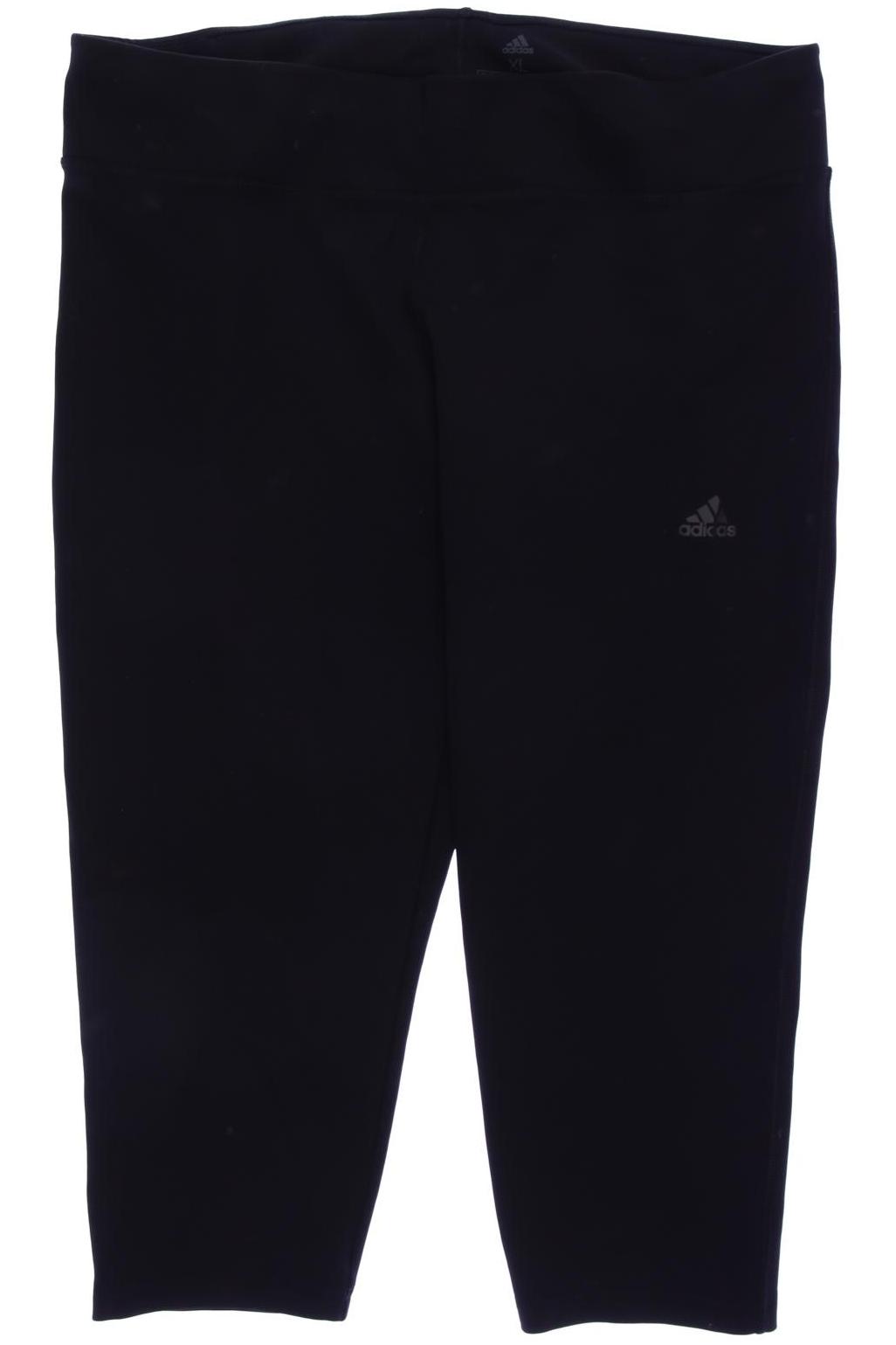 

adidas Damen Stoffhose, schwarz, Gr. 0