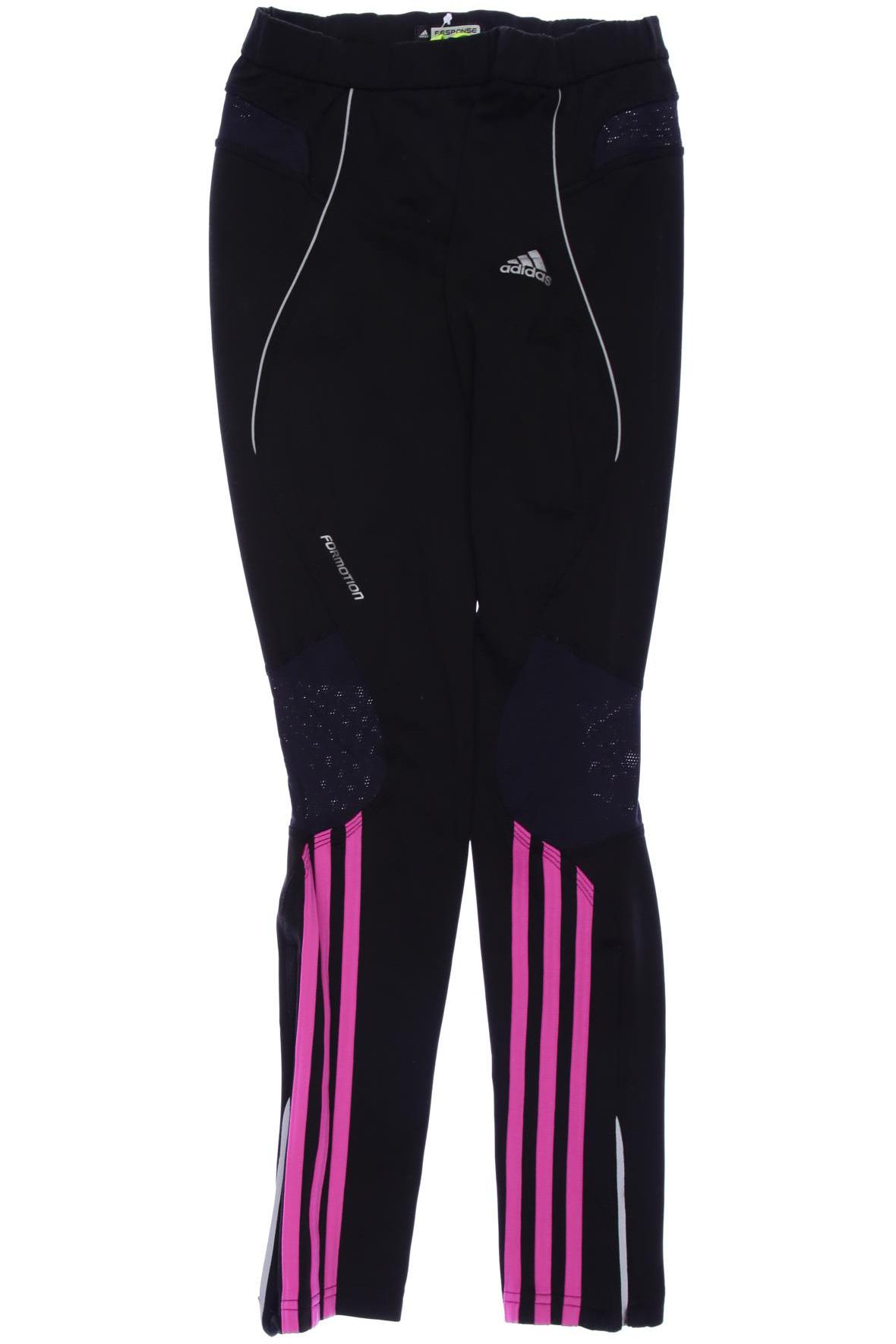 

adidas Damen Stoffhose, schwarz, Gr. 24