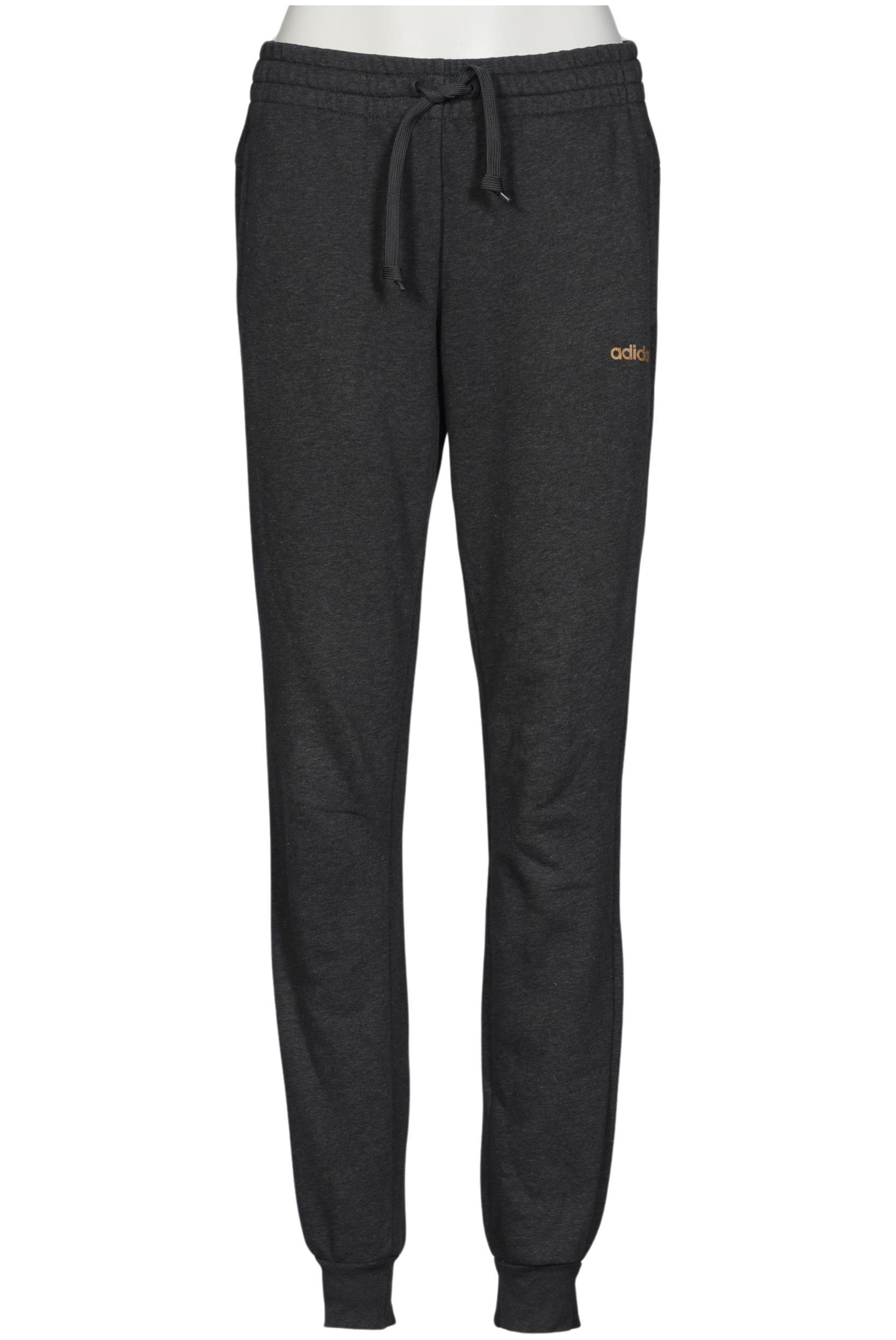 

adidas Damen Stoffhose, grau, Gr. 0