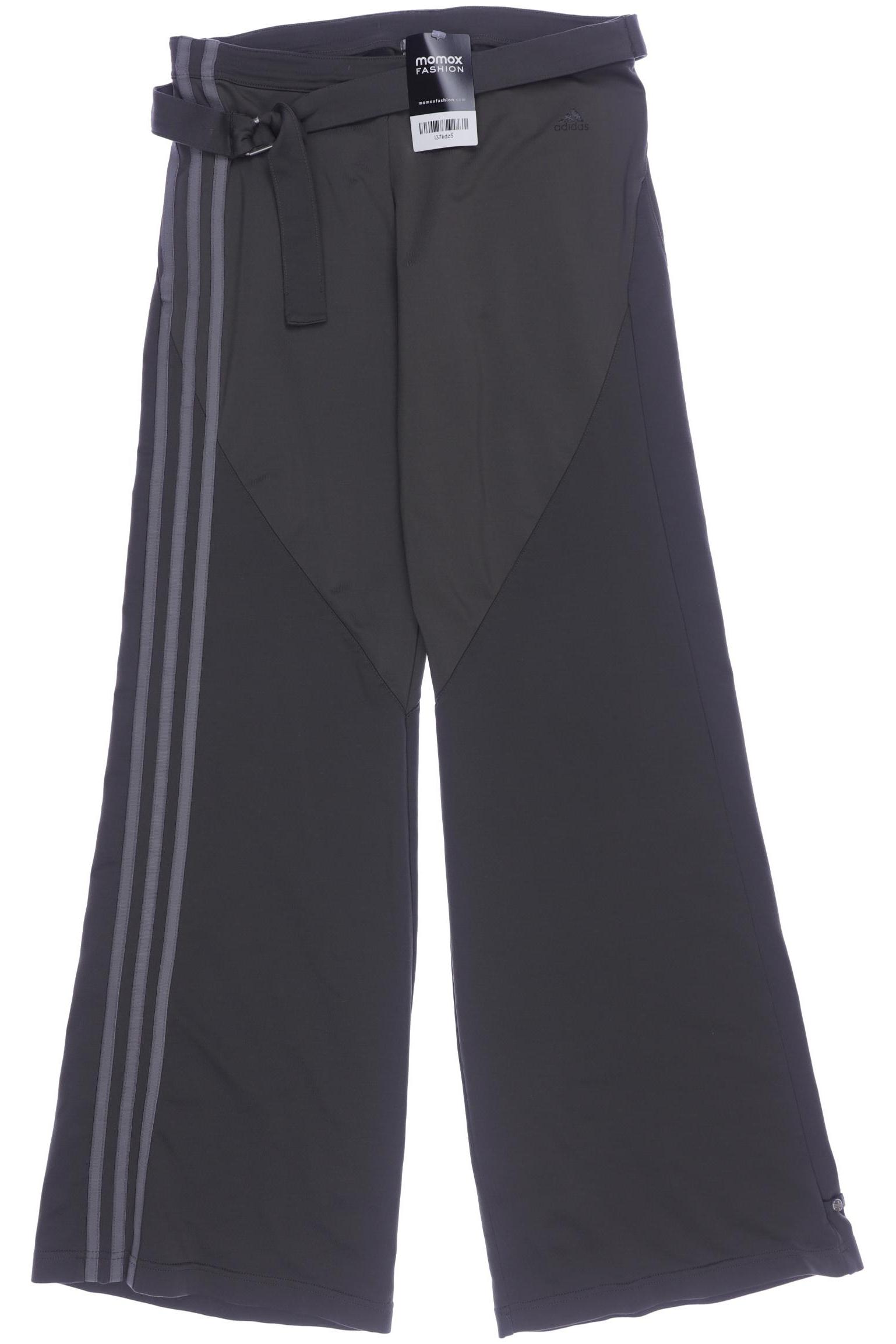 

adidas Damen Stoffhose, grau, Gr. 38