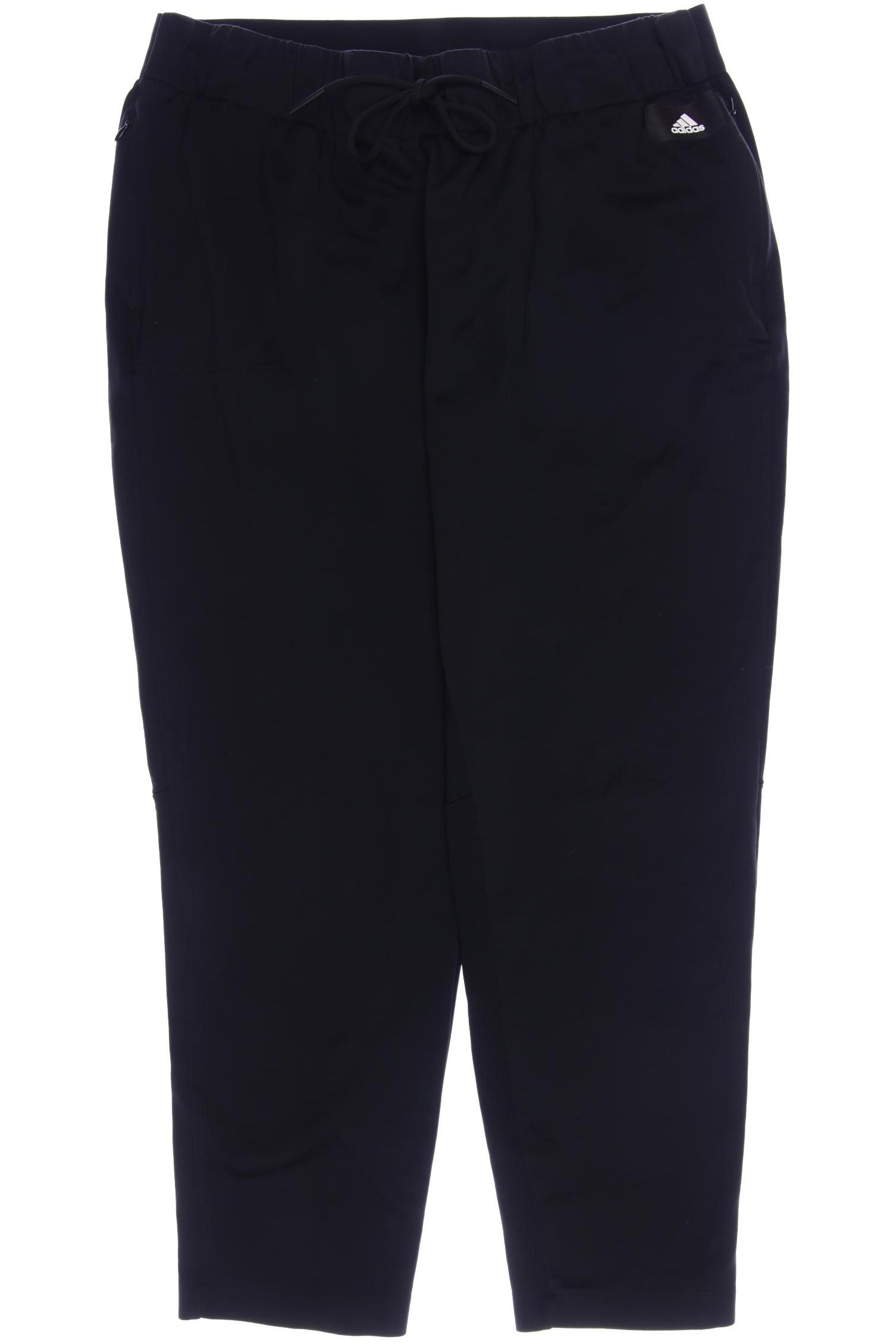 

adidas Damen Stoffhose, schwarz, Gr. 44