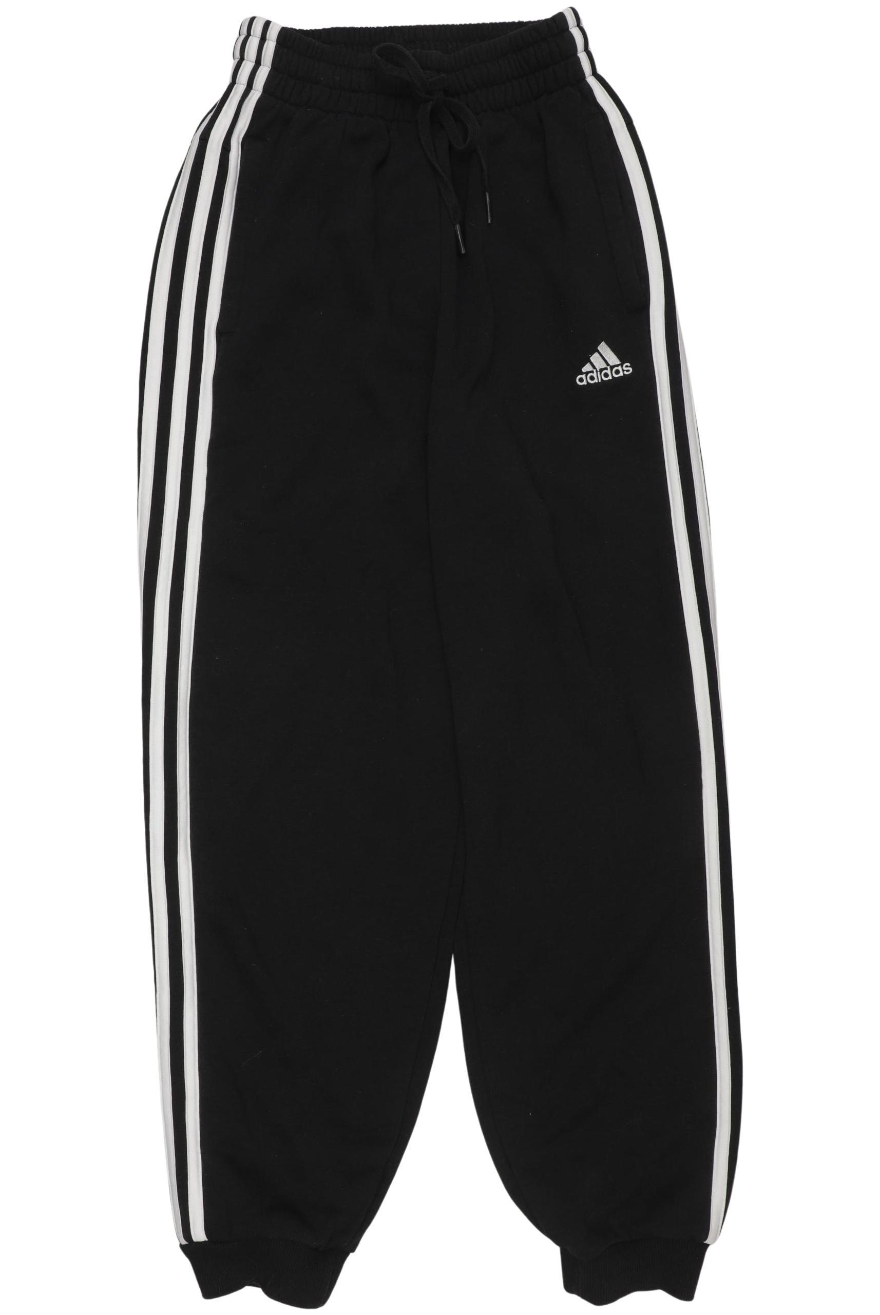 

adidas Damen Stoffhose, schwarz, Gr. 0