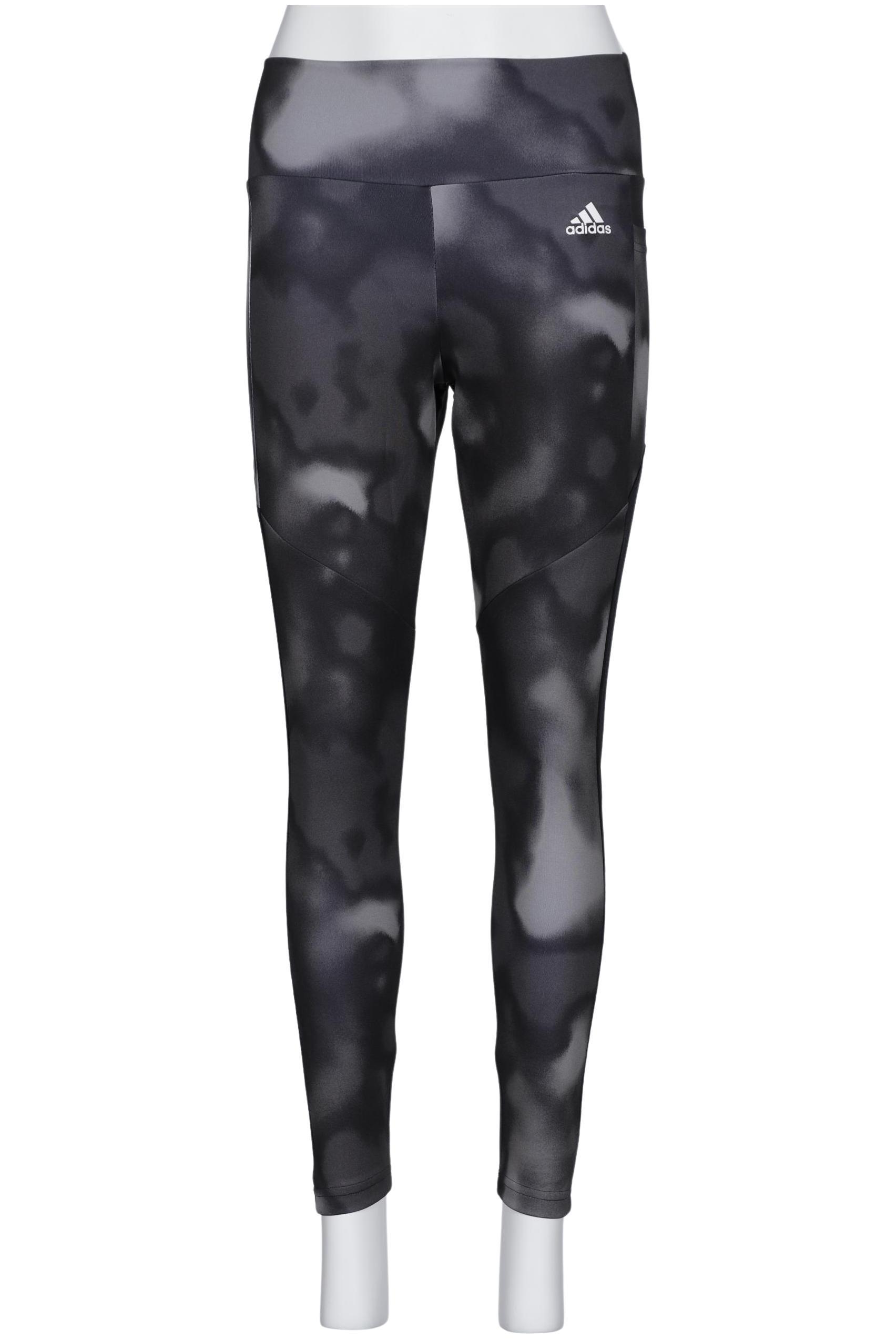 

adidas Damen Stoffhose, grau, Gr. 0