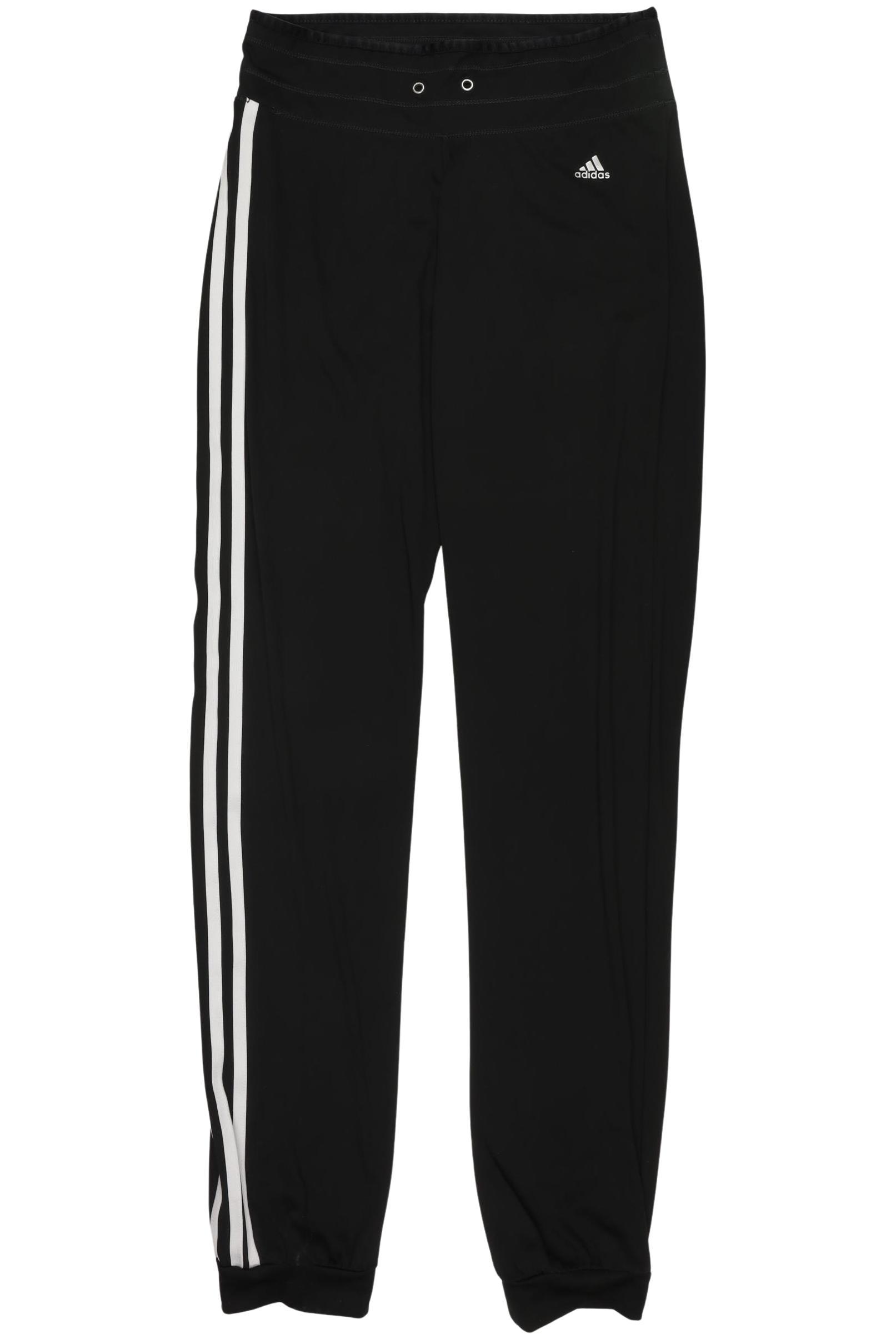 

adidas Damen Stoffhose, schwarz, Gr. 36