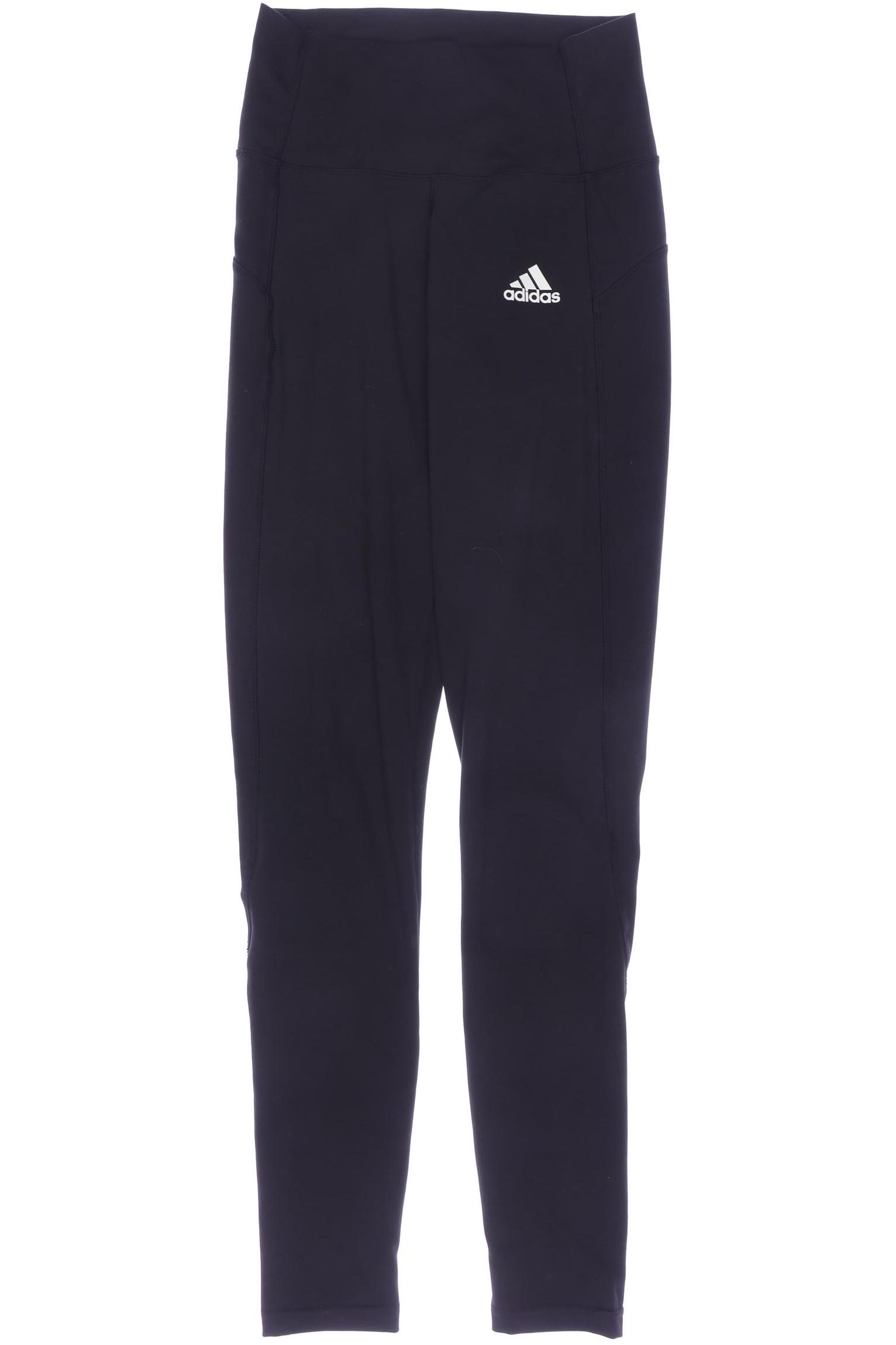 

adidas Damen Stoffhose, schwarz, Gr. 0