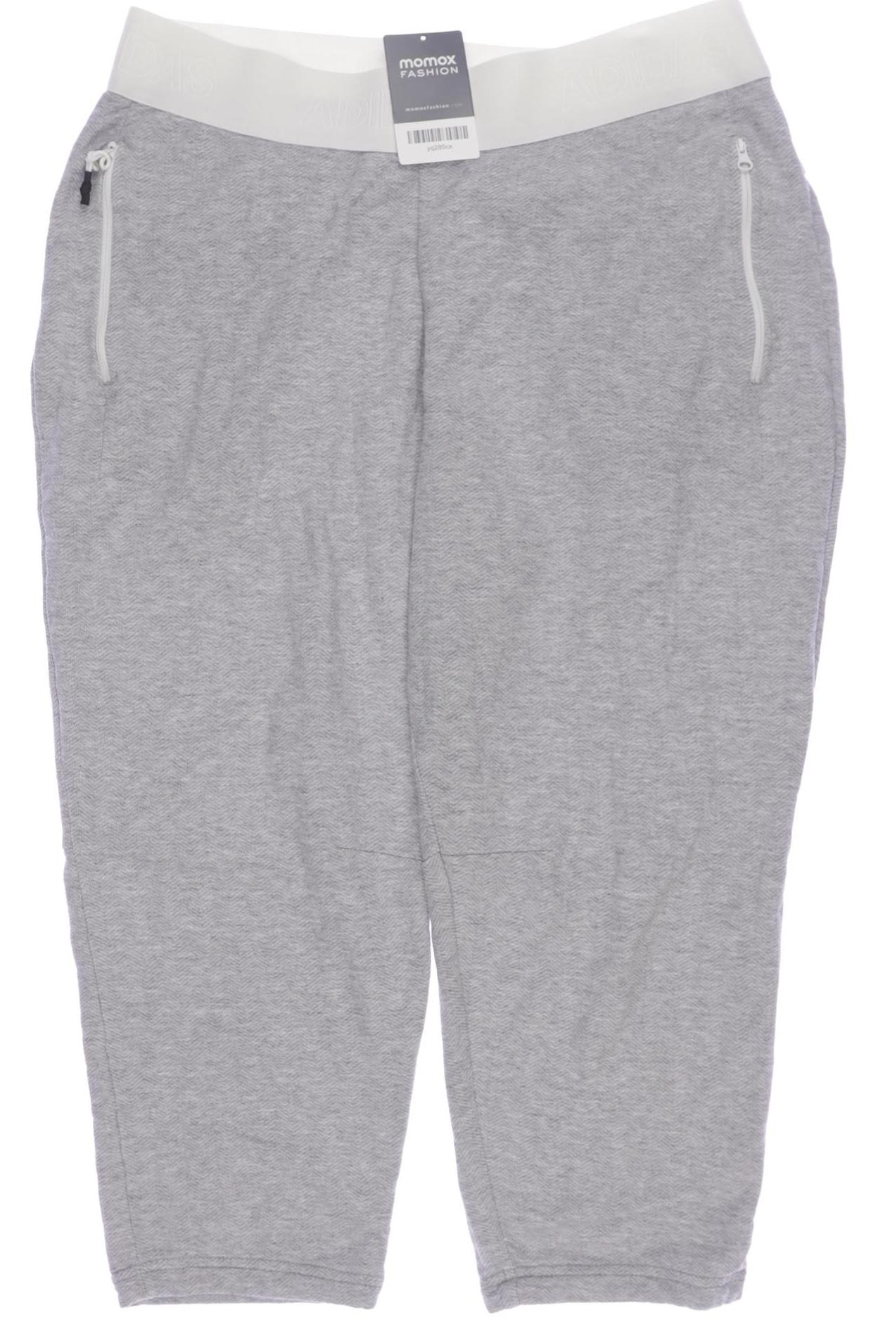 

adidas Damen Stoffhose, grau, Gr. 0