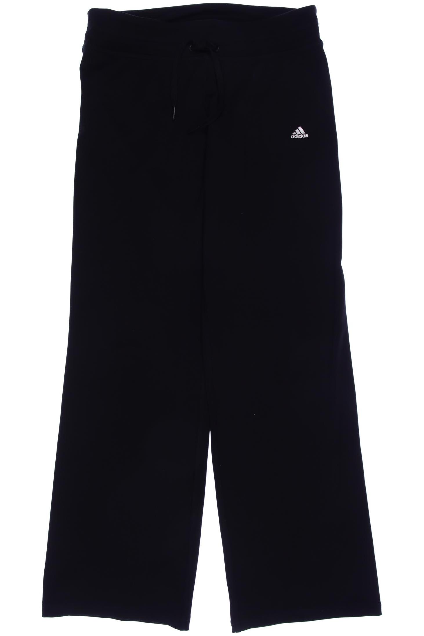 

adidas Damen Stoffhose, schwarz, Gr. 38