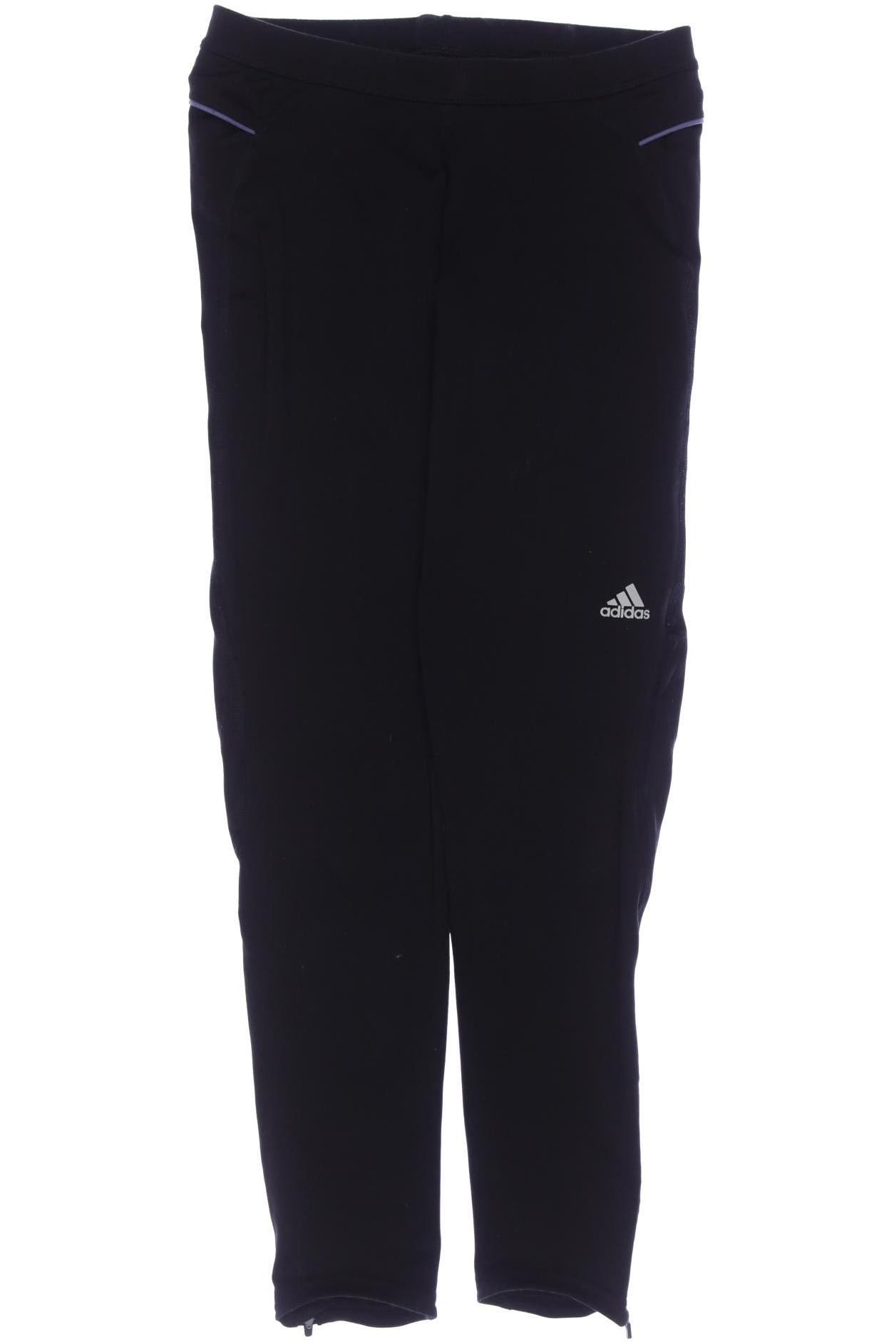

adidas Damen Stoffhose, schwarz, Gr. 0