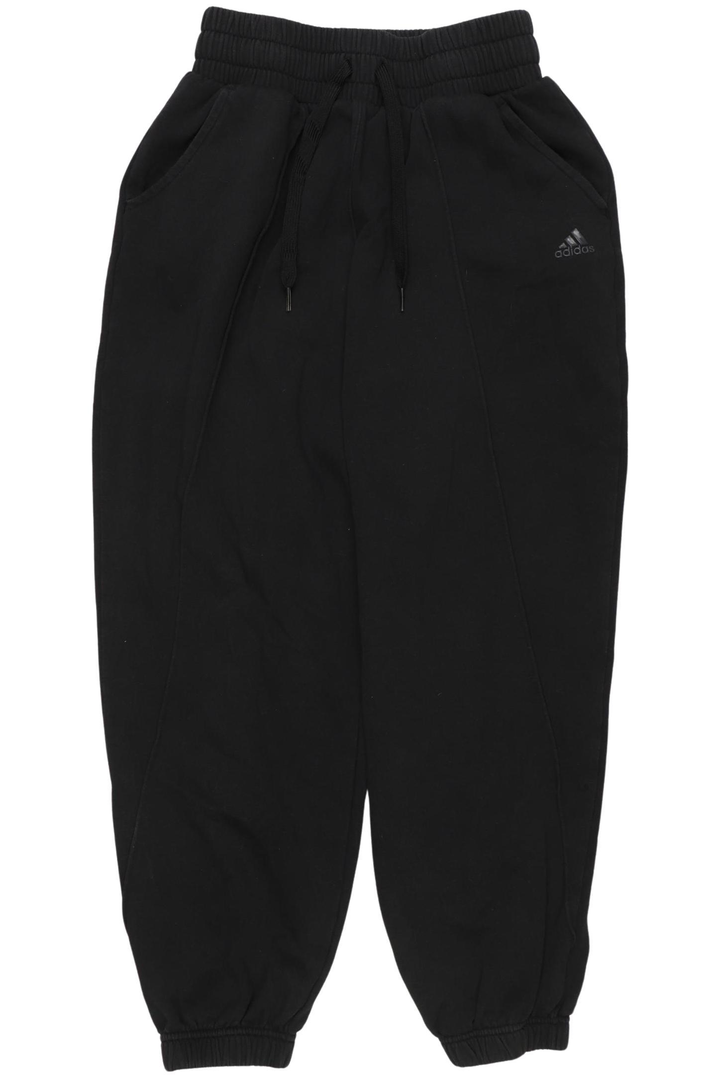 

adidas Damen Stoffhose, schwarz, Gr. 34