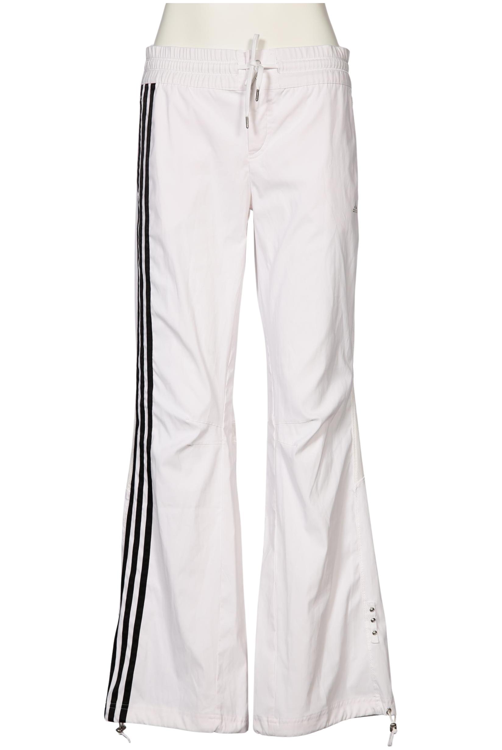 

adidas Damen Stoffhose, weiß, Gr. 40