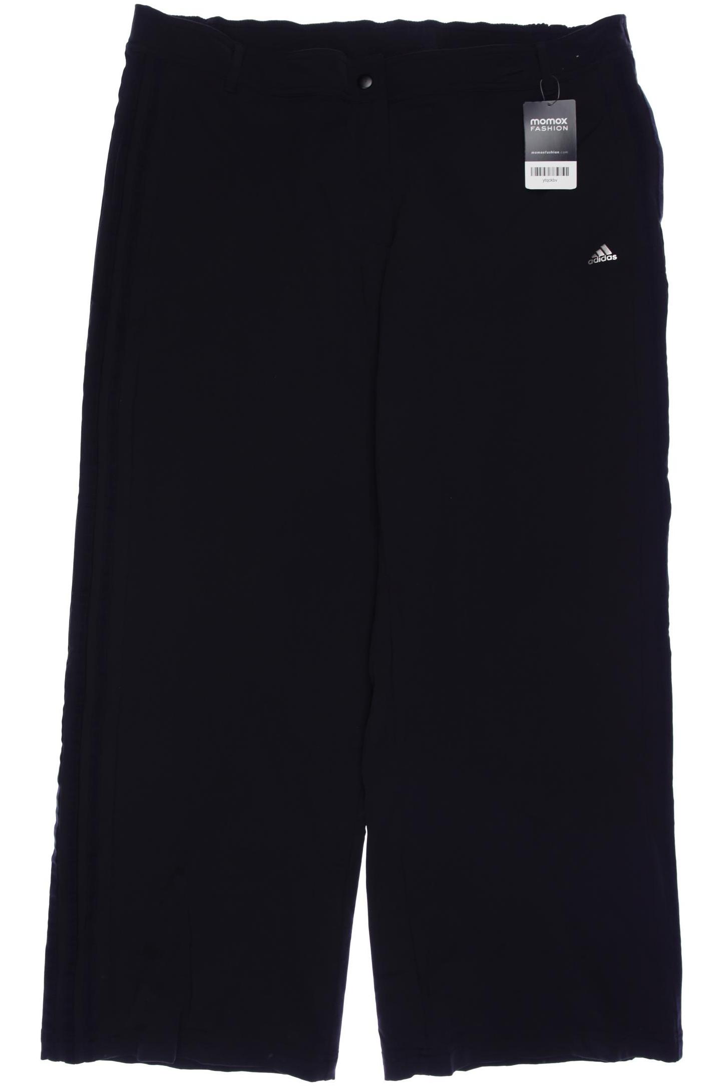 

adidas Damen Stoffhose, schwarz, Gr. 48