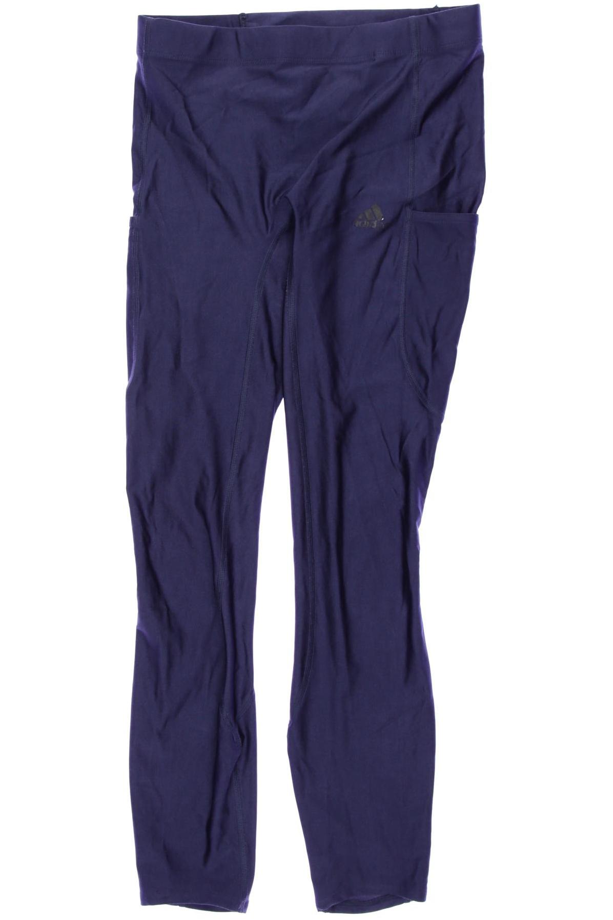 

adidas Damen Stoffhose, marineblau, Gr. 0
