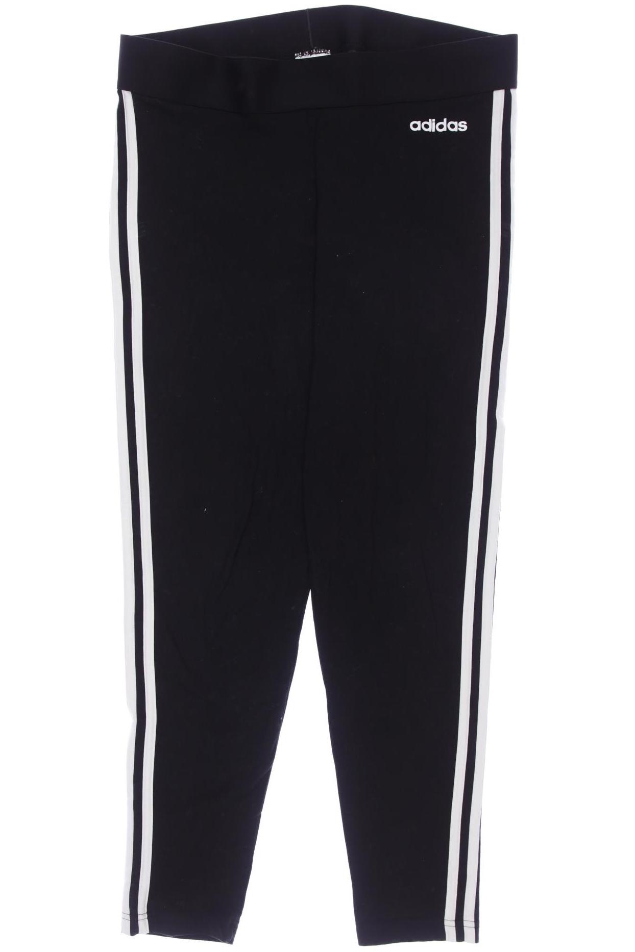 

adidas Damen Stoffhose, schwarz, Gr. 0