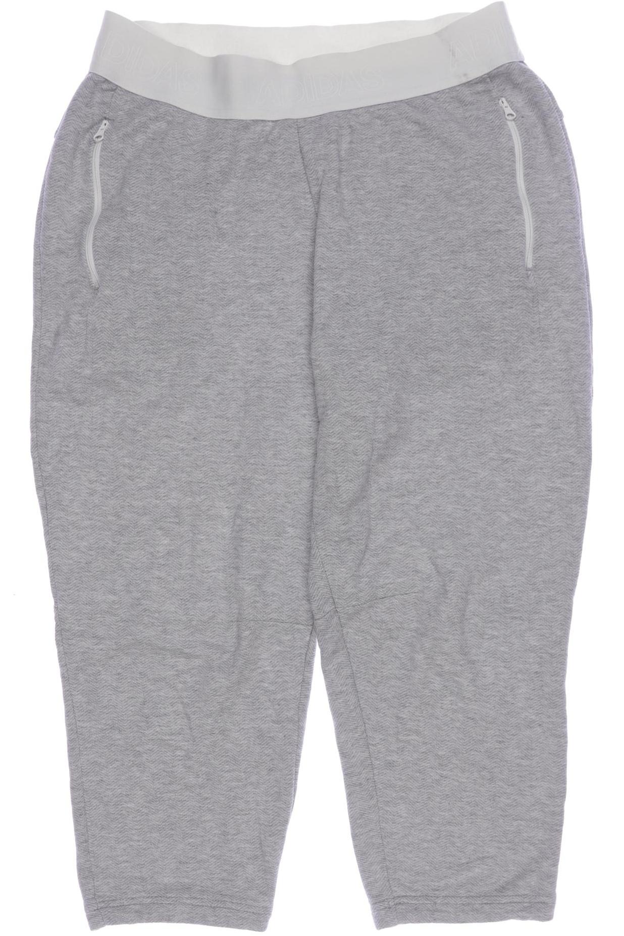 

adidas Damen Stoffhose, grau, Gr. 0