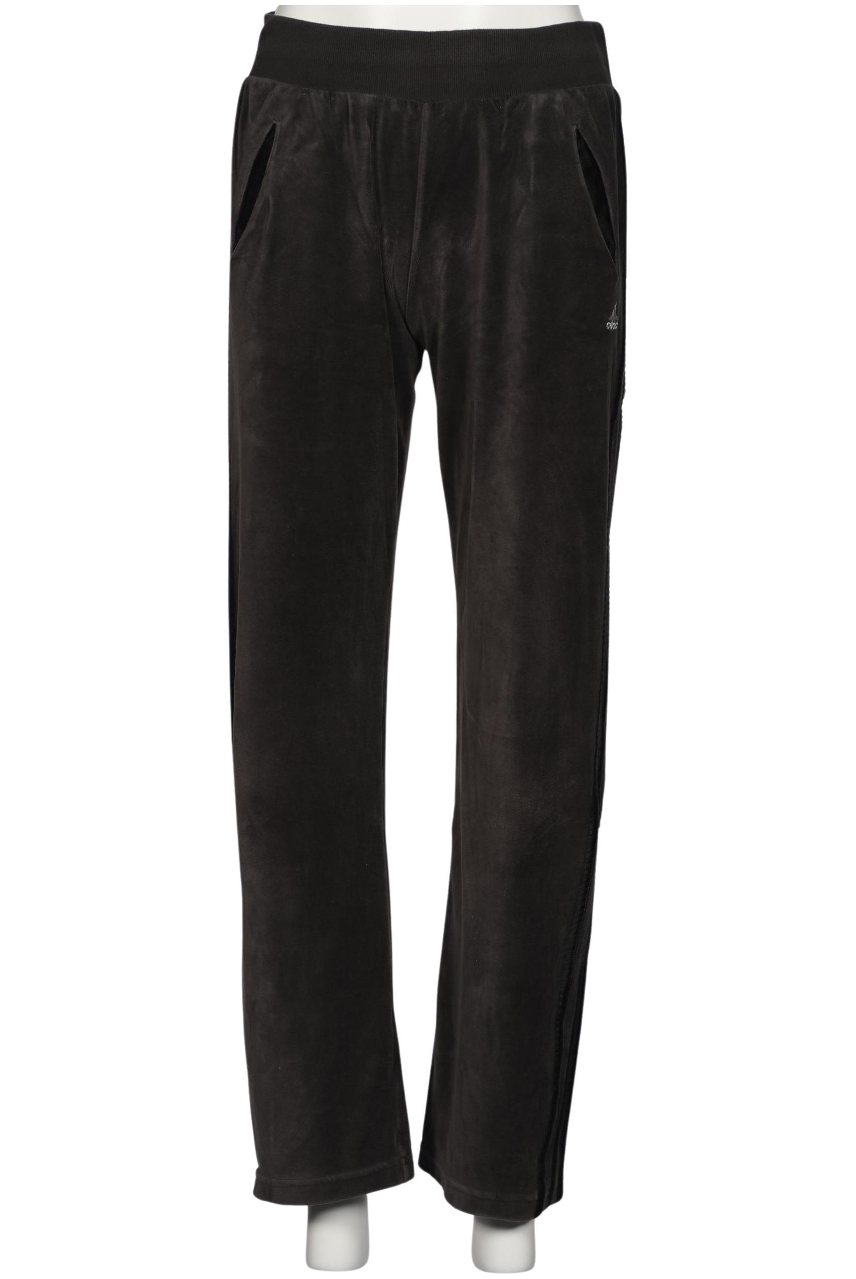 

adidas Damen Stoffhose, grau, Gr. 0