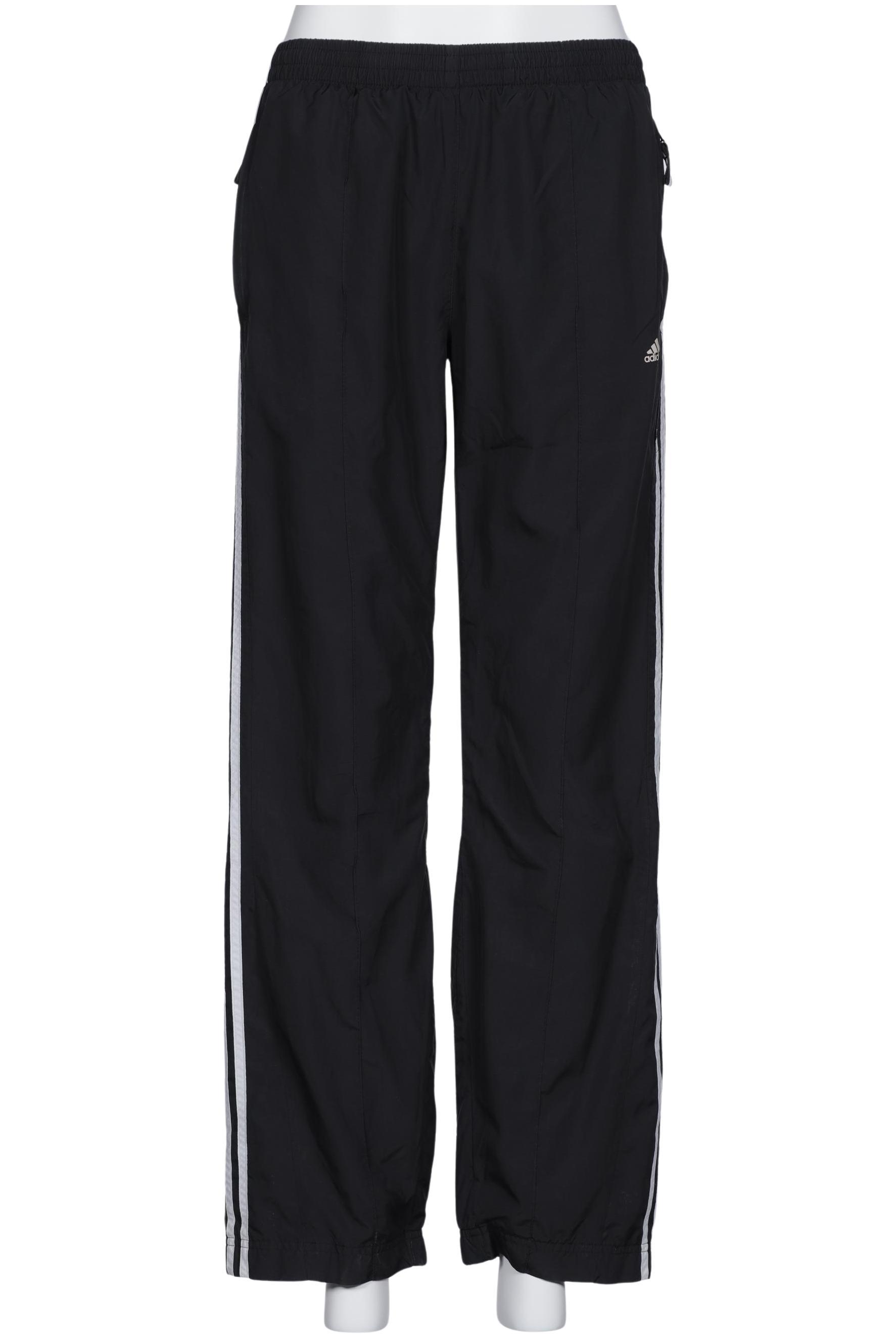 

adidas Damen Stoffhose, schwarz, Gr. 36