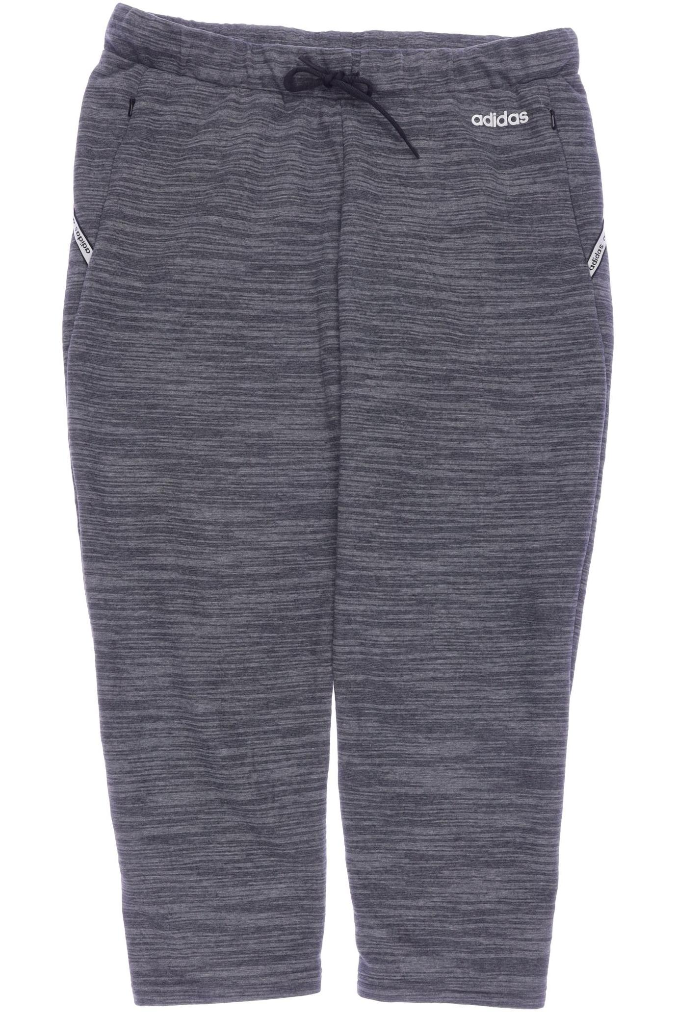 

adidas Damen Stoffhose, grau, Gr. 0