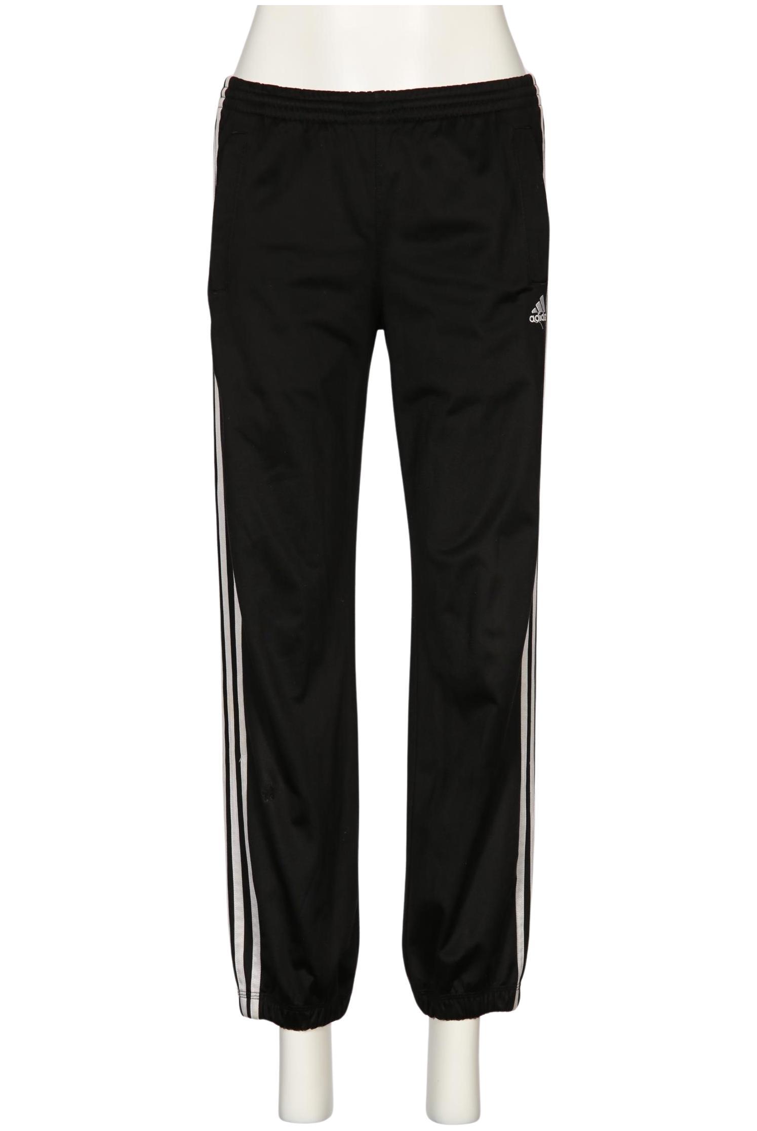 

adidas Damen Stoffhose, schwarz, Gr. 28