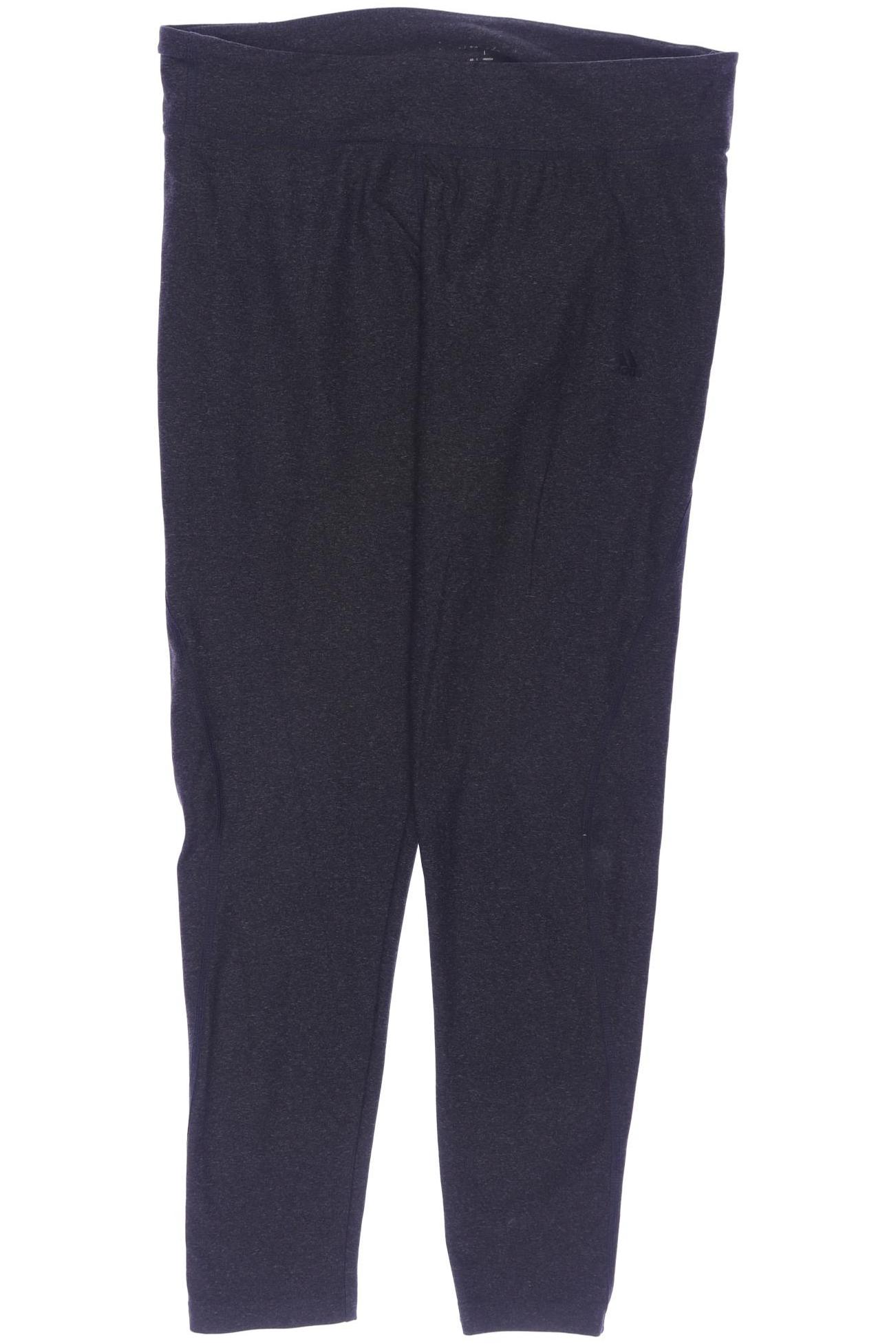 

adidas Damen Stoffhose, grau, Gr. 28