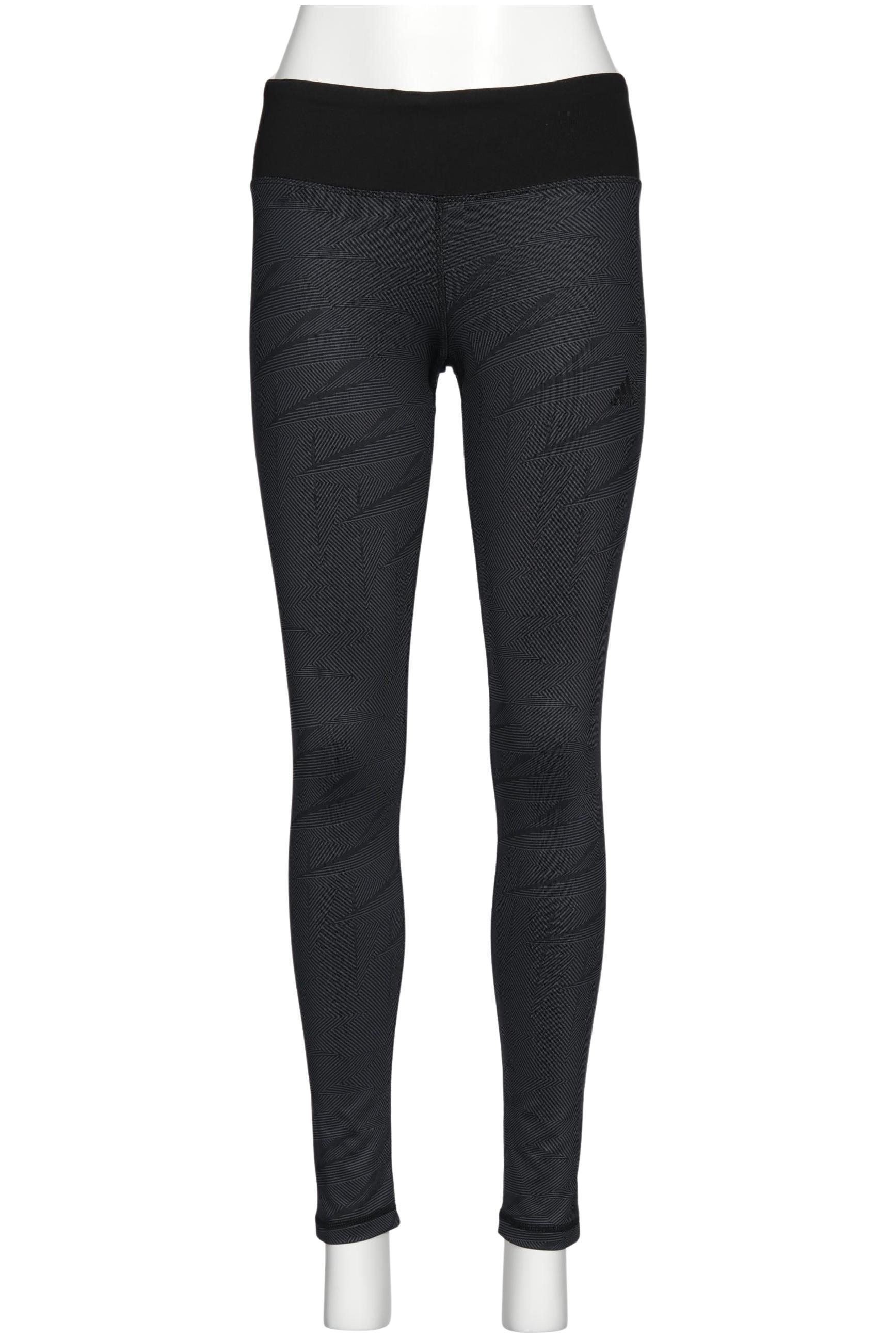 

adidas Damen Stoffhose, grau, Gr. 0