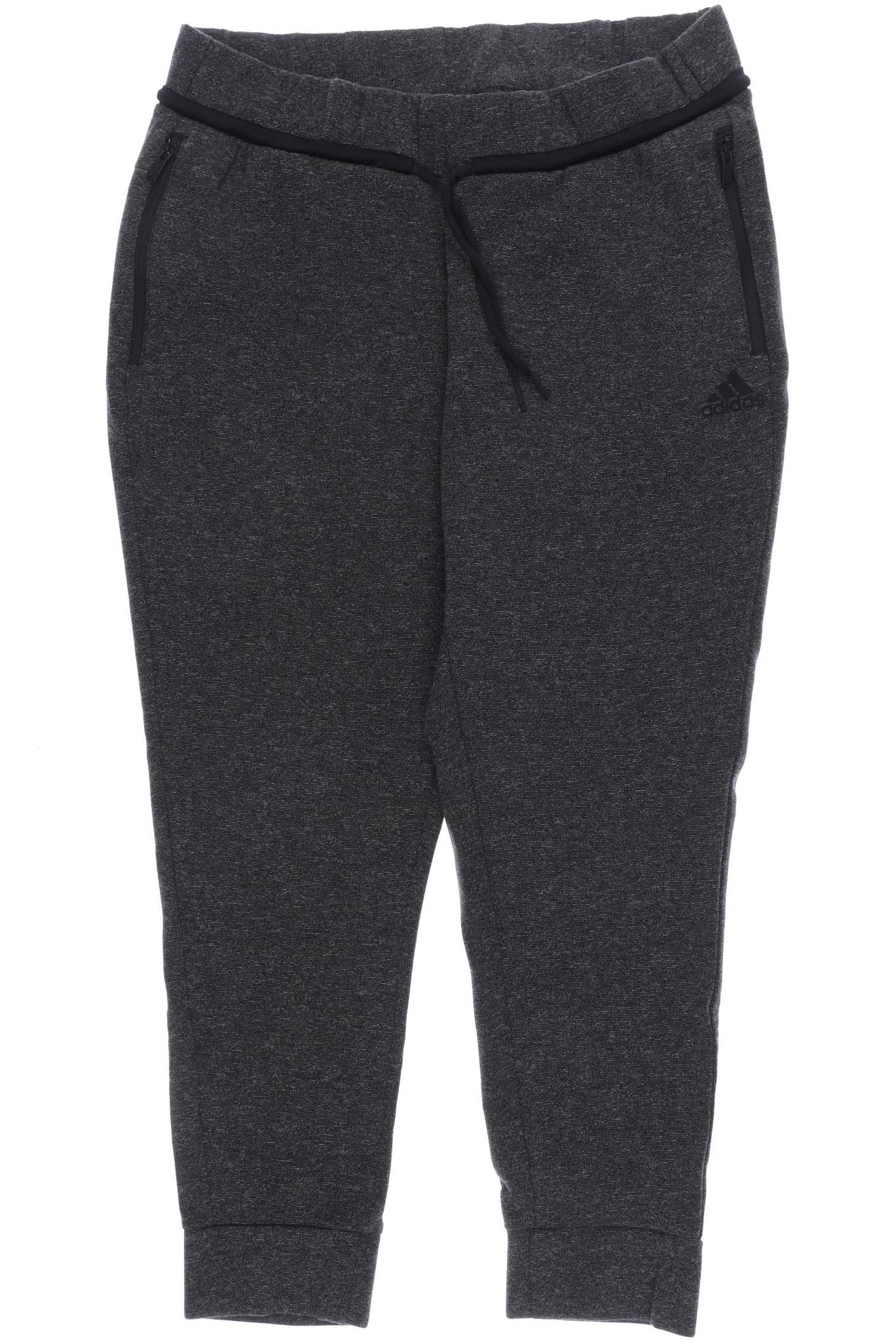 

adidas Damen Stoffhose, grau, Gr. 0