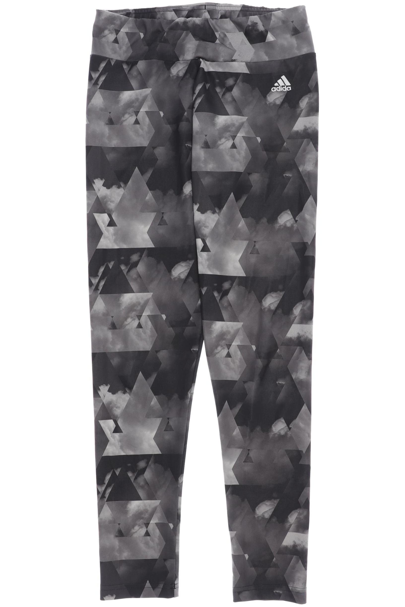 

adidas Damen Stoffhose, grau, Gr. 0
