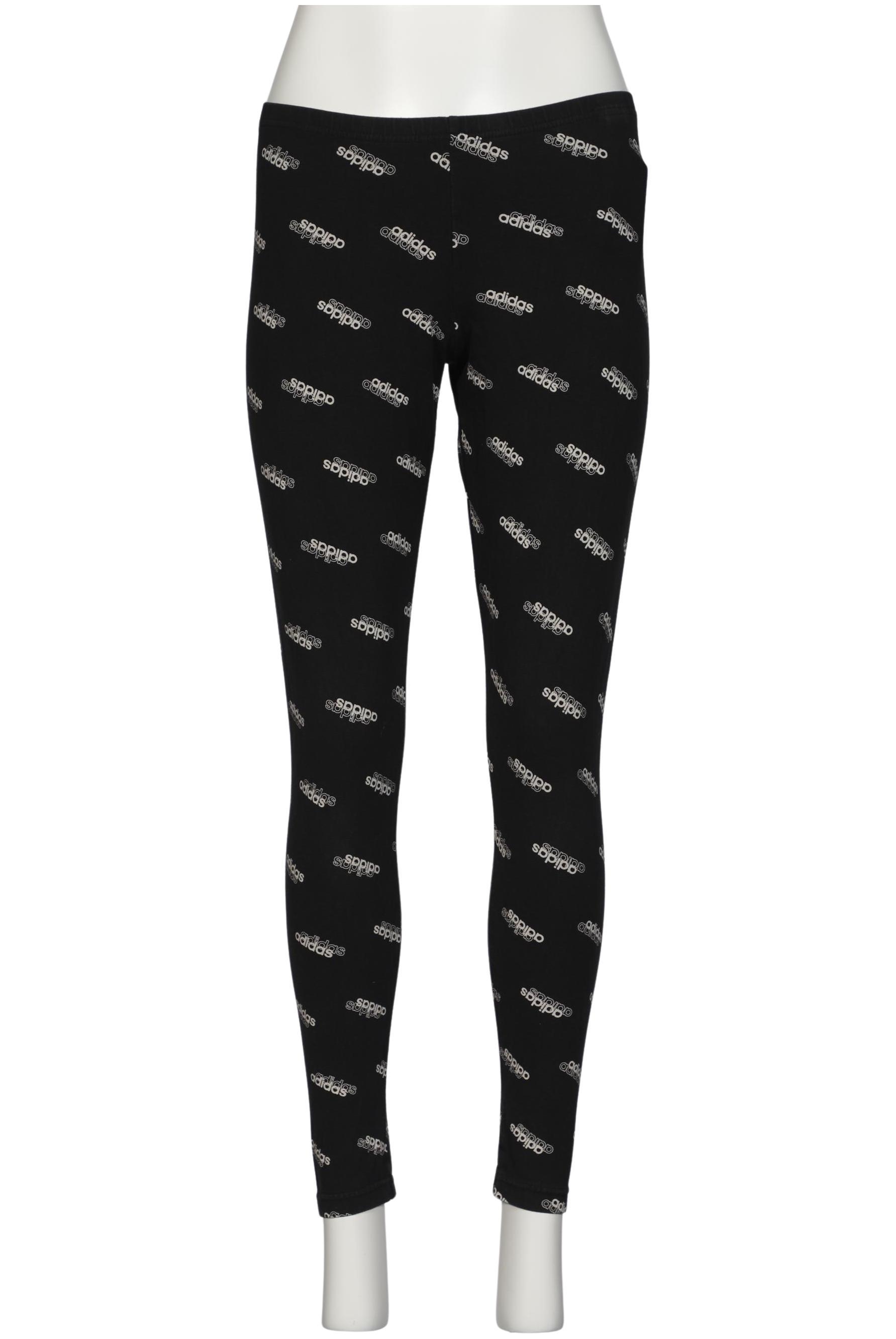 

adidas Damen Stoffhose, schwarz, Gr. 0