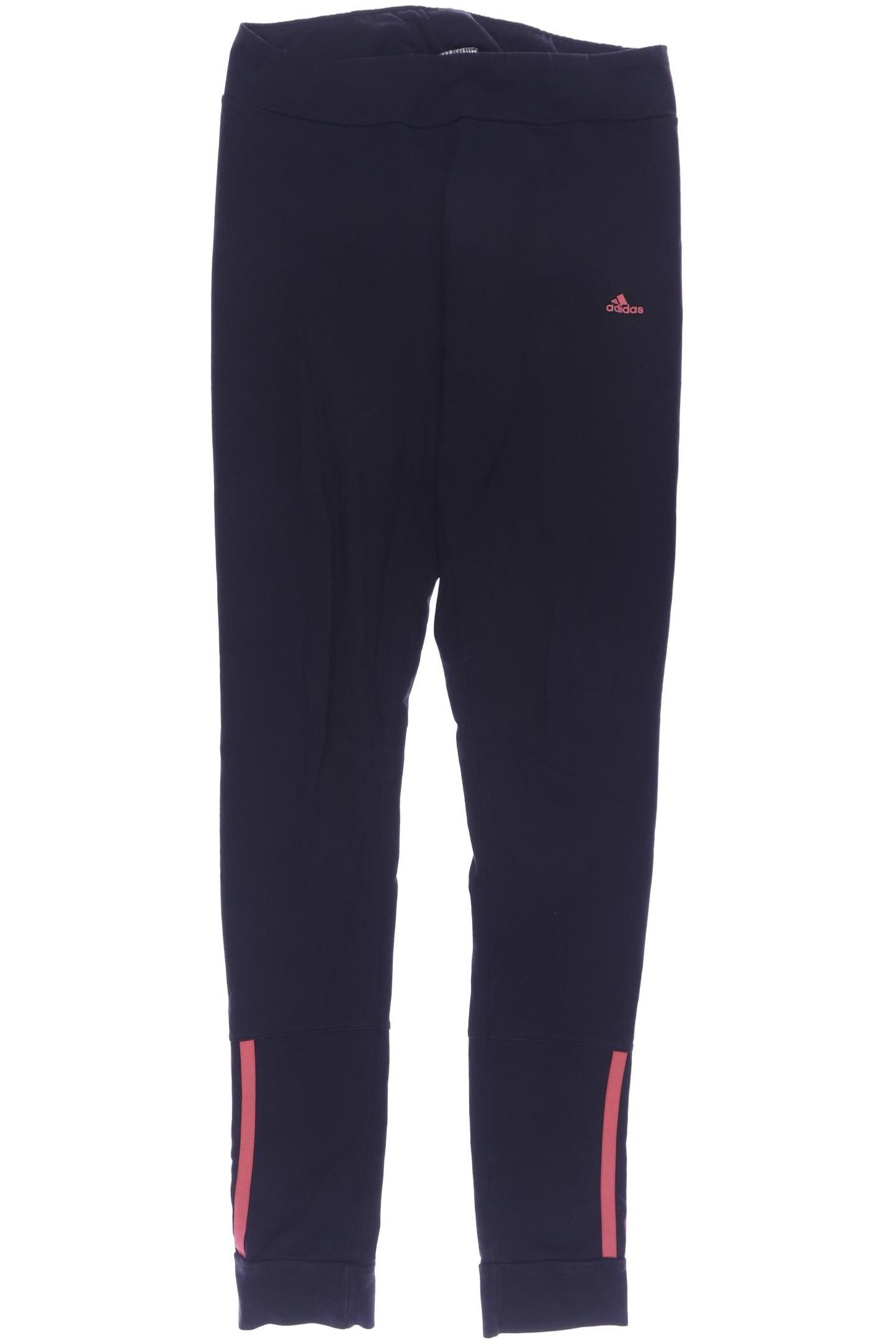 

adidas Damen Stoffhose, schwarz, Gr. 0