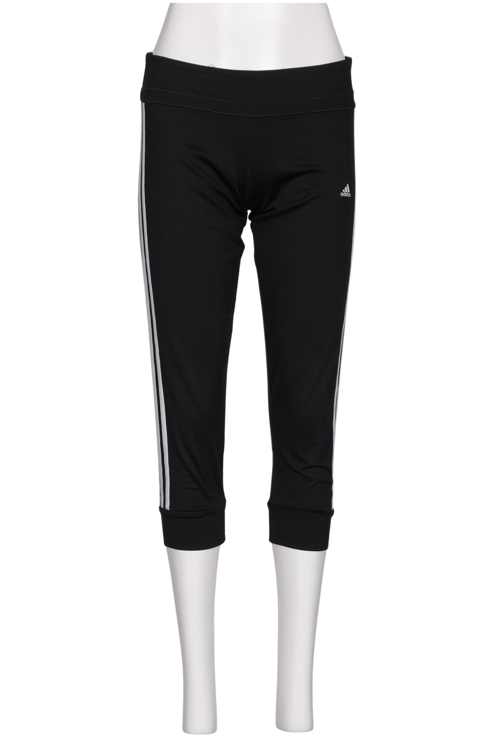 

adidas Damen Stoffhose, schwarz, Gr. 0