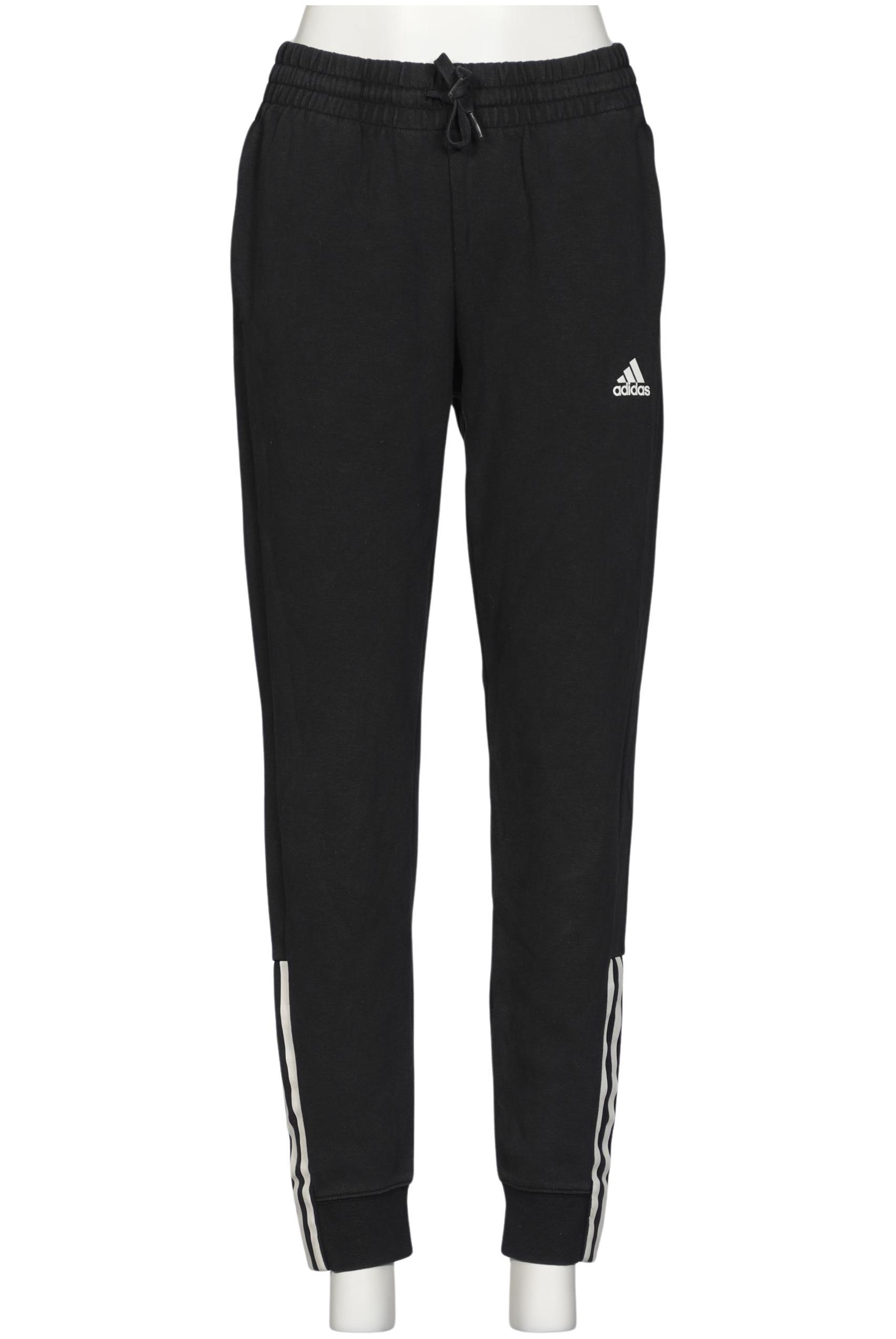 

adidas Damen Stoffhose, schwarz, Gr. 0