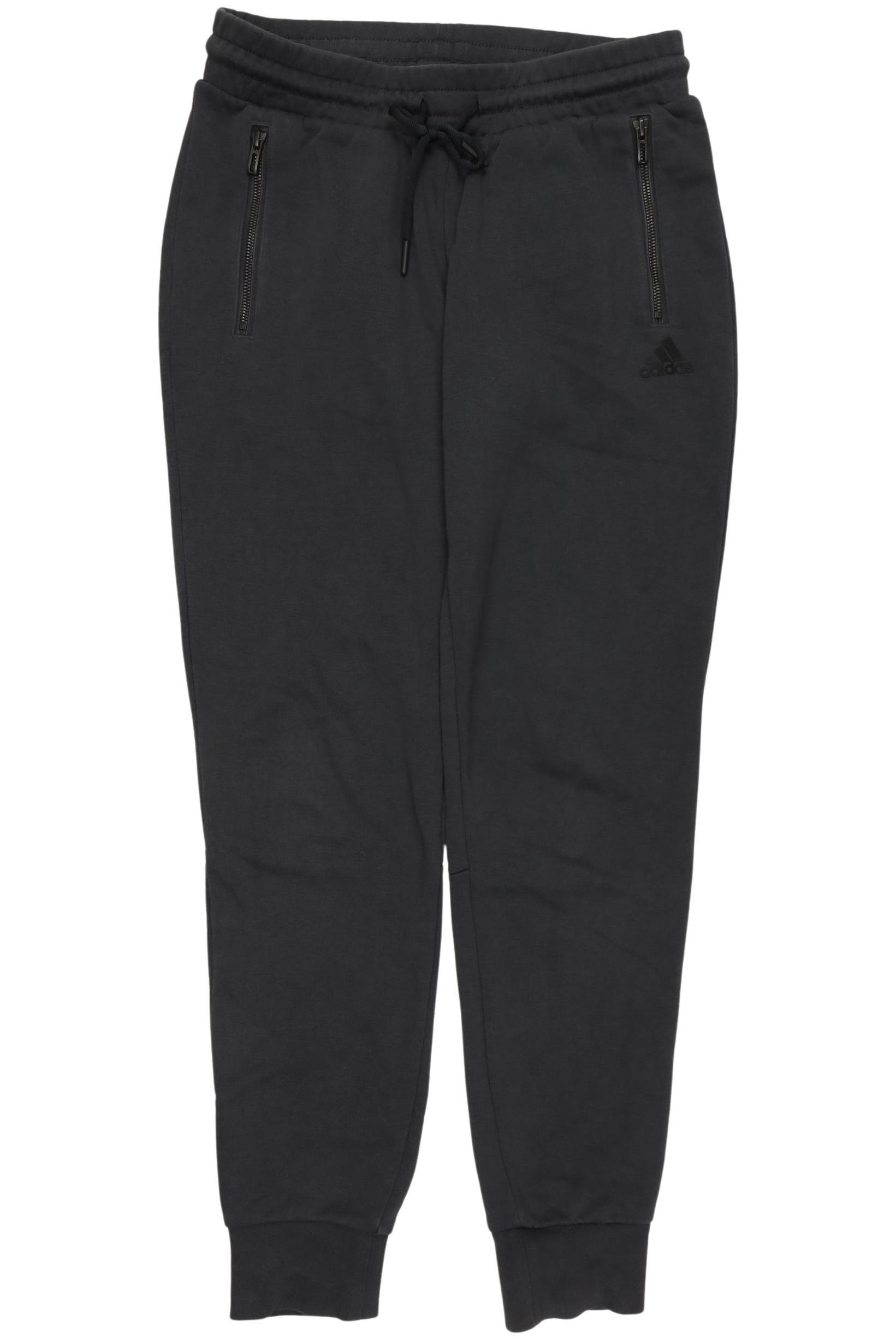 

adidas Damen Stoffhose, grau, Gr. 0