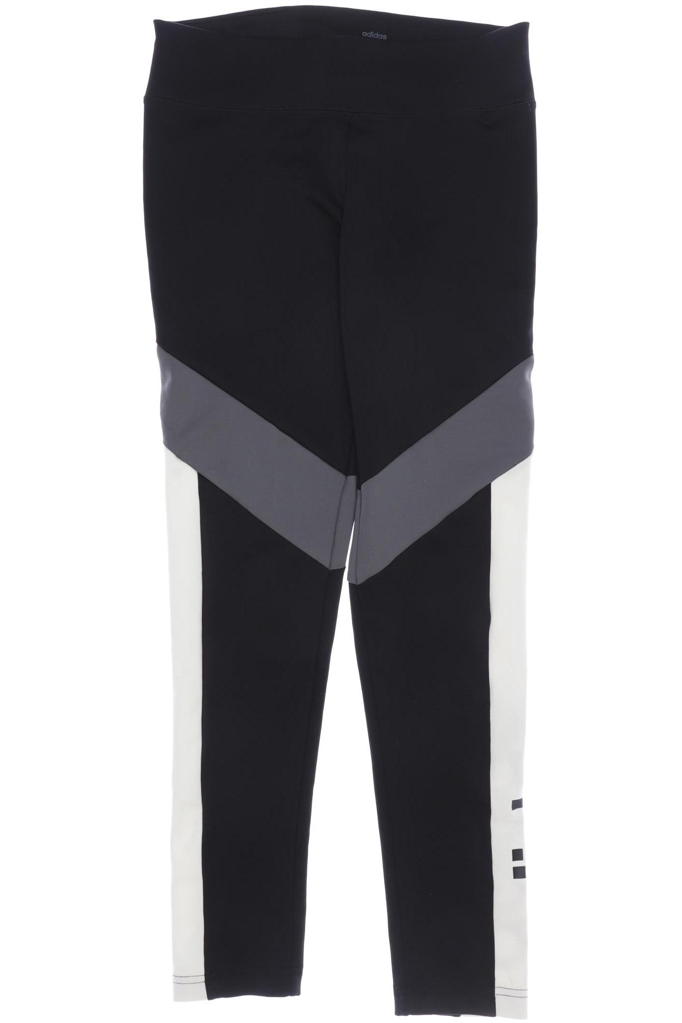 

adidas Damen Stoffhose, schwarz, Gr. 0