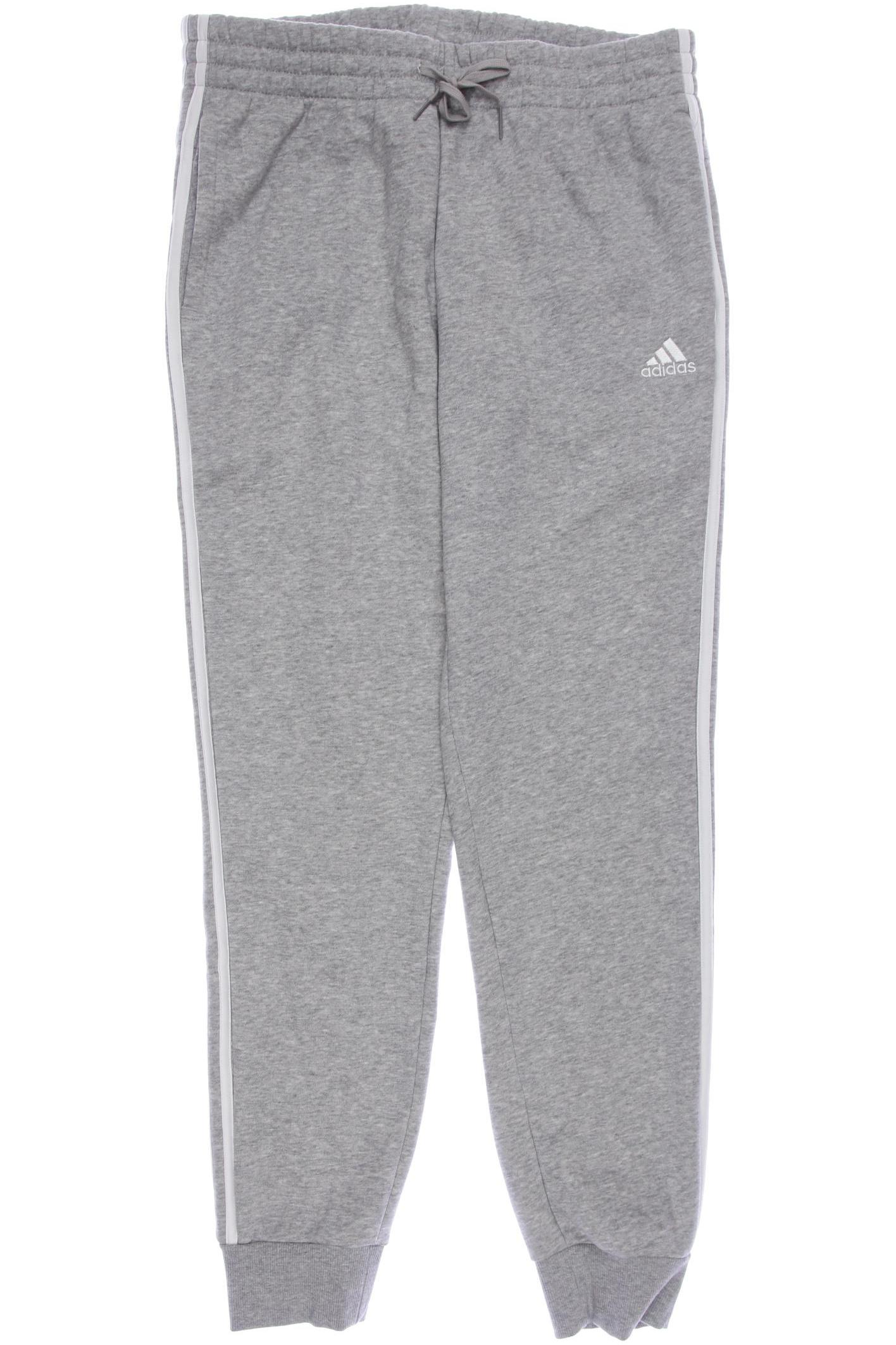 

adidas Damen Stoffhose, grau, Gr. 0