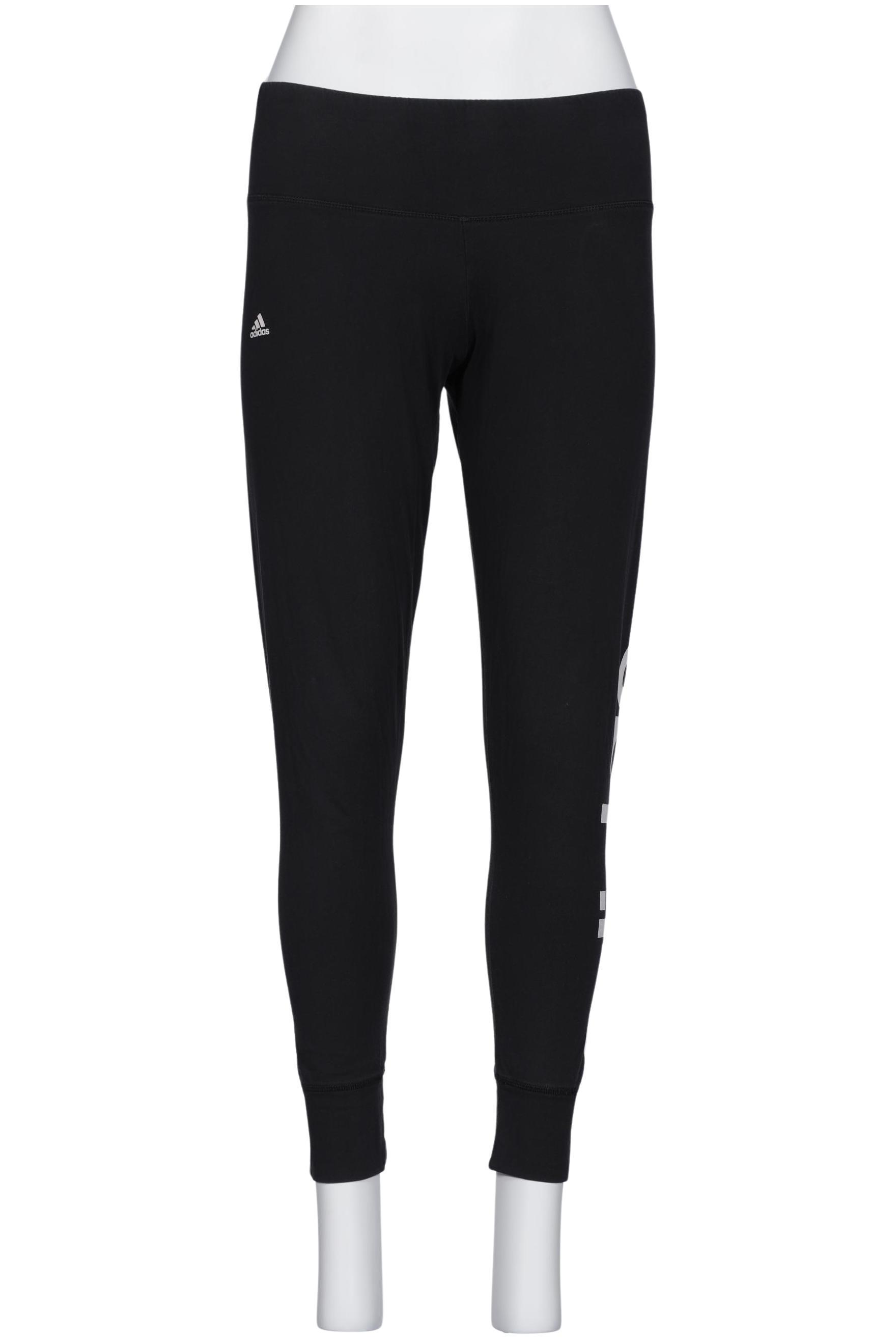 

adidas Damen Stoffhose, schwarz, Gr. 0