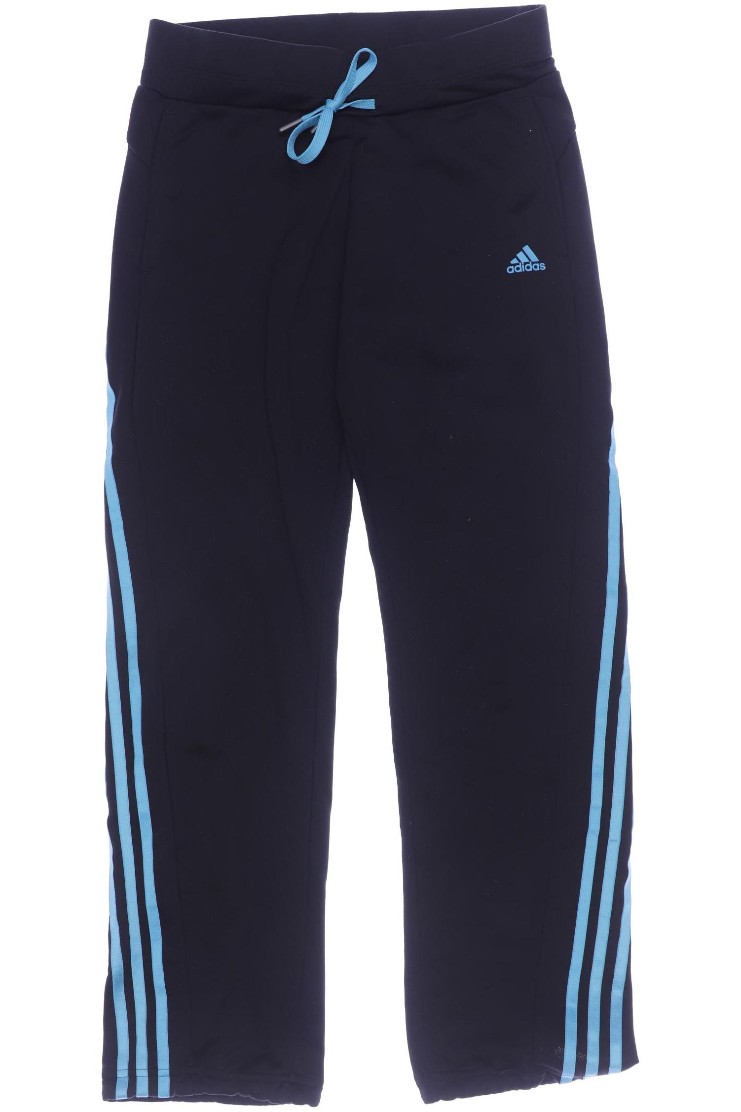 

adidas Damen Stoffhose, schwarz, Gr. 0