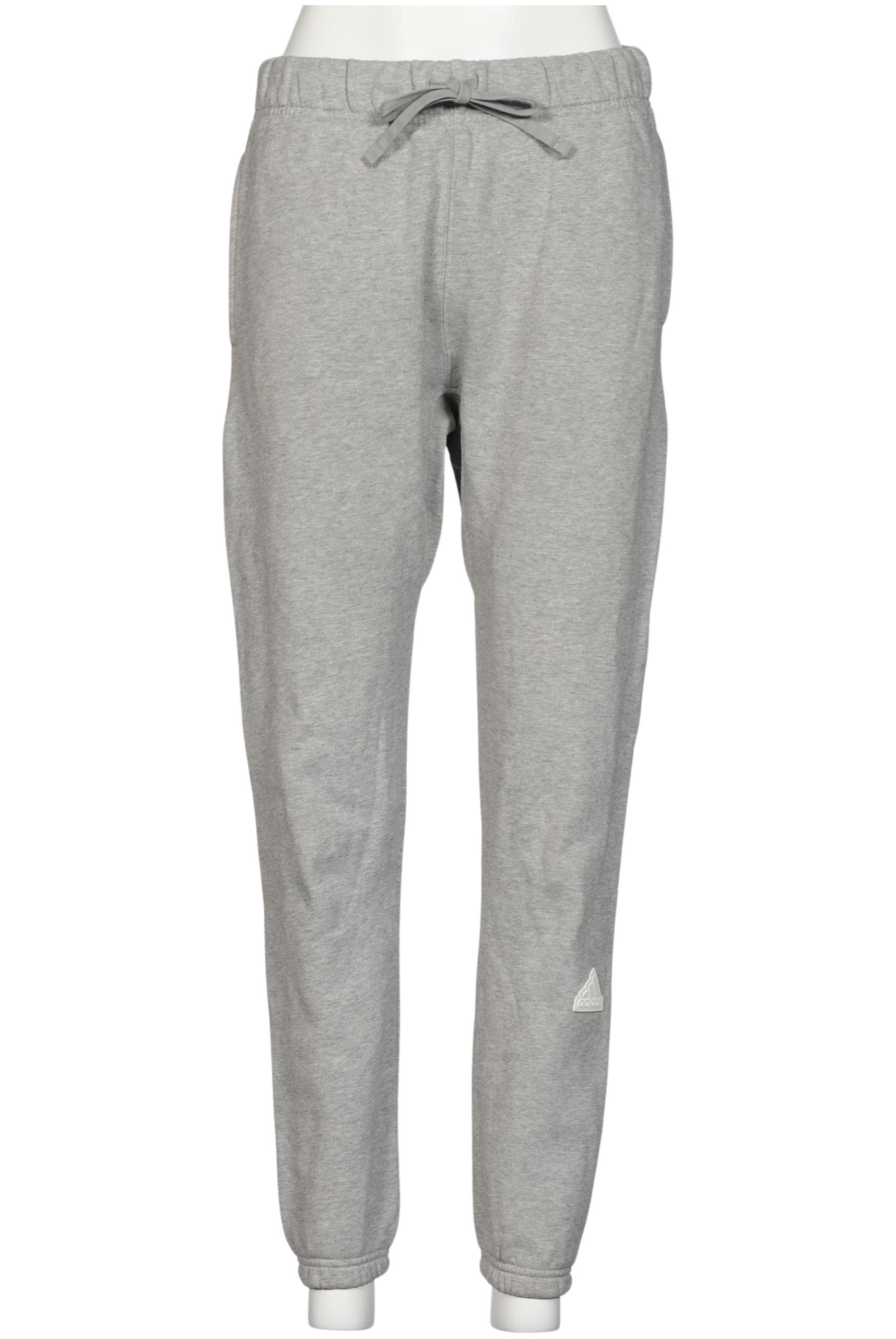

adidas Damen Stoffhose, grau, Gr. 0