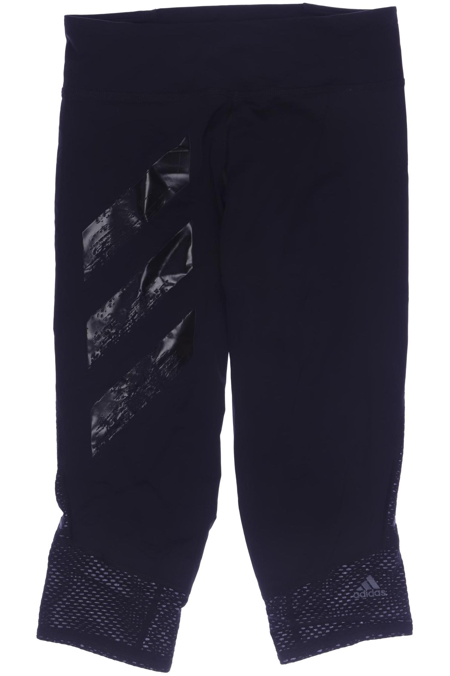 

adidas Damen Stoffhose, schwarz, Gr. 0