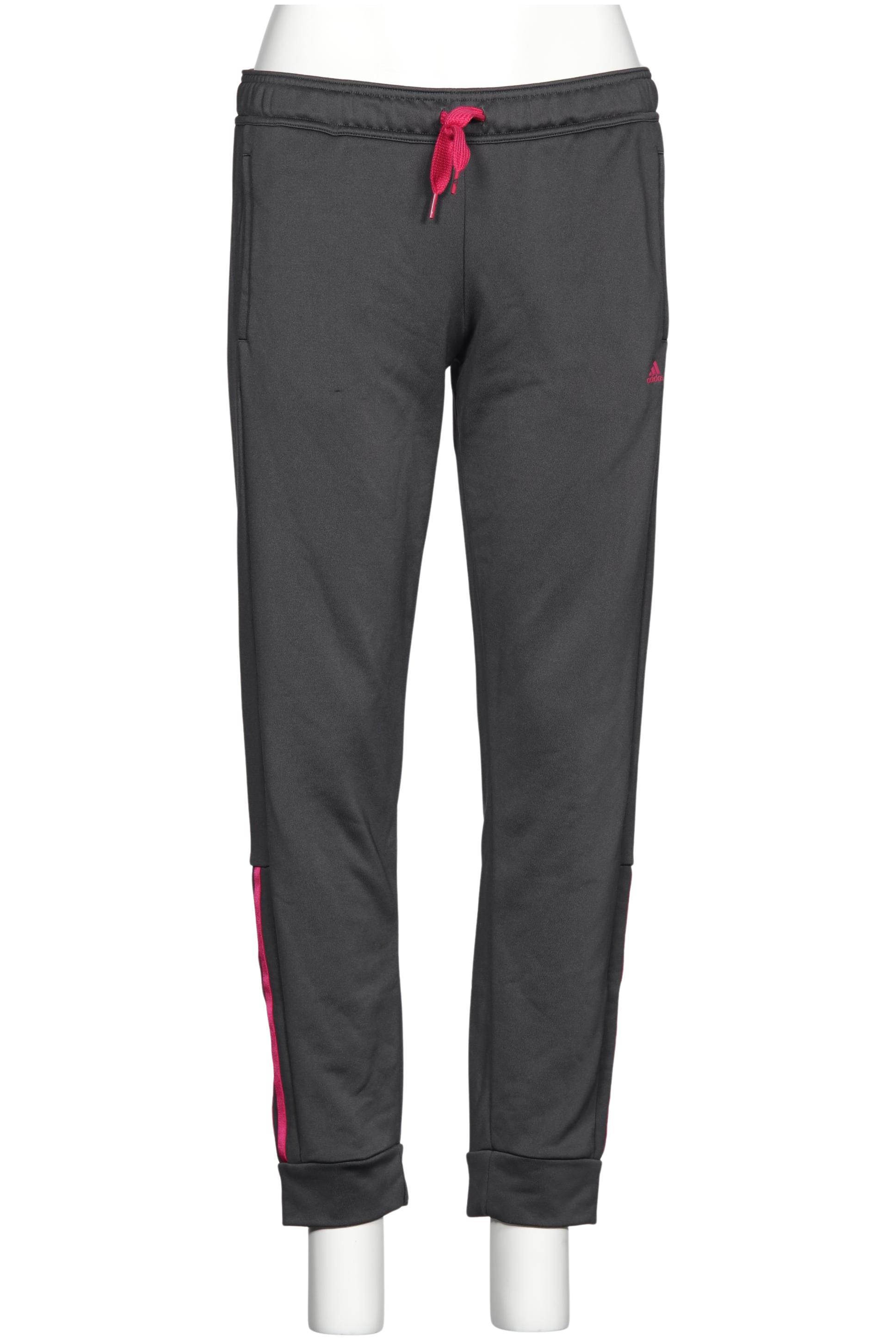 

adidas Damen Stoffhose, grau, Gr. 0