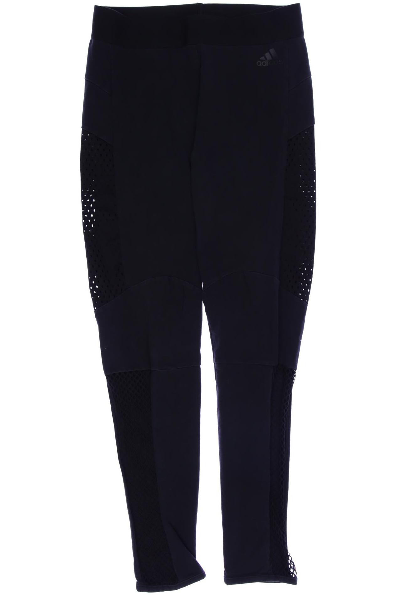 

adidas Damen Stoffhose, schwarz, Gr. 0