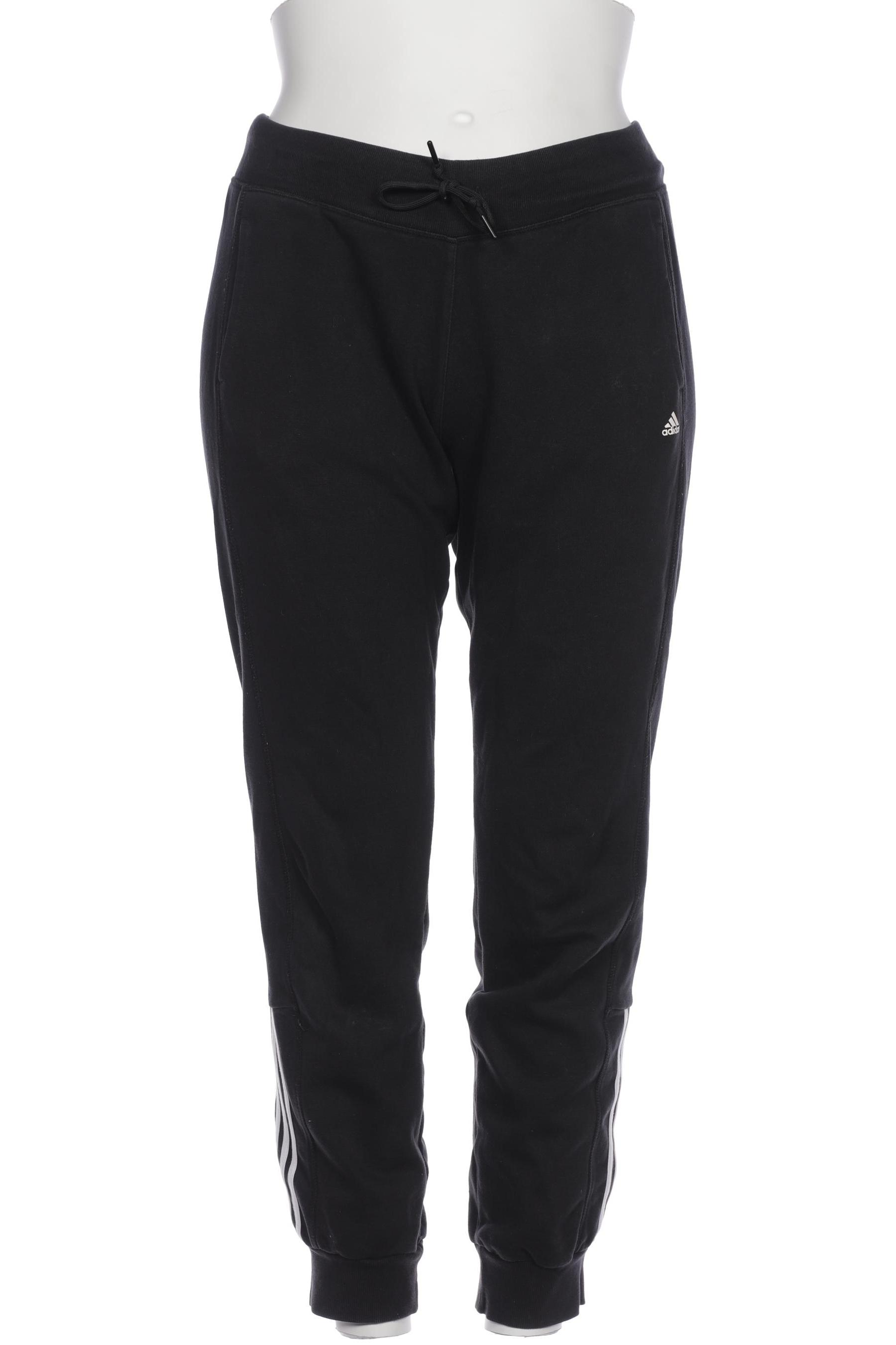 

adidas Damen Stoffhose, schwarz, Gr. 33