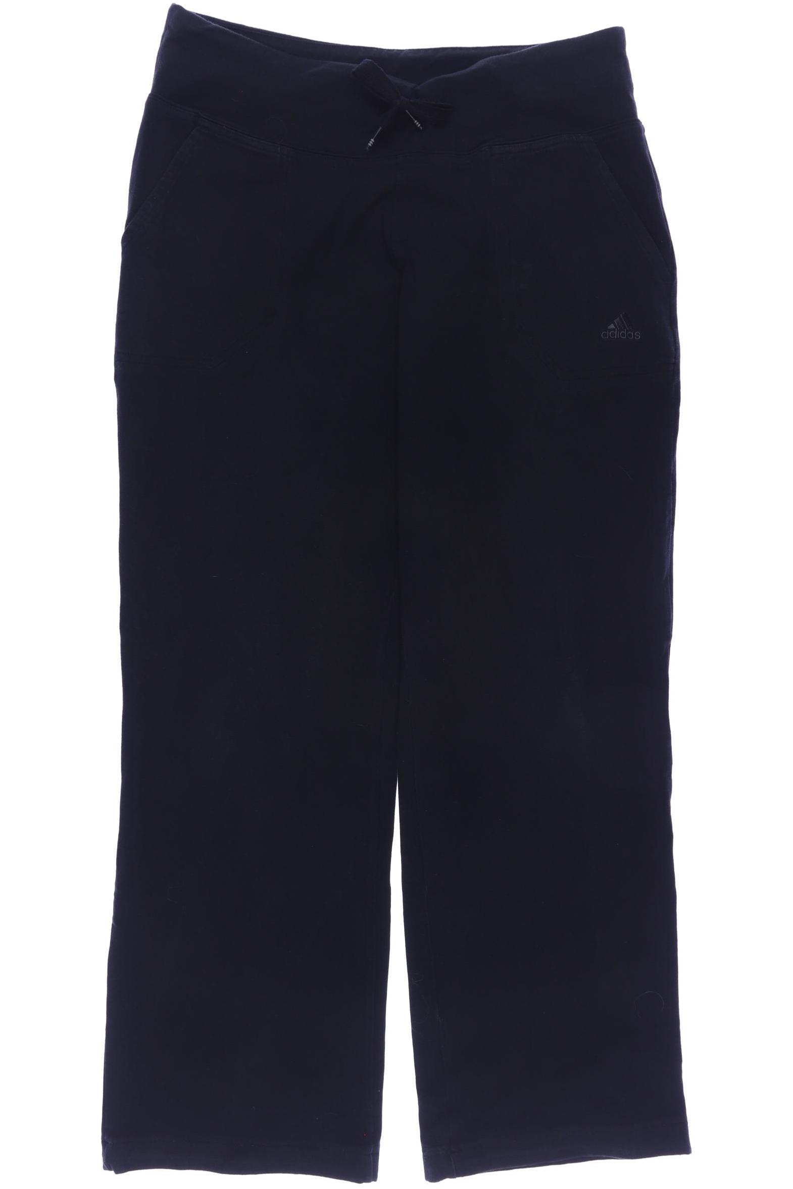 

adidas Damen Stoffhose, schwarz, Gr. 40