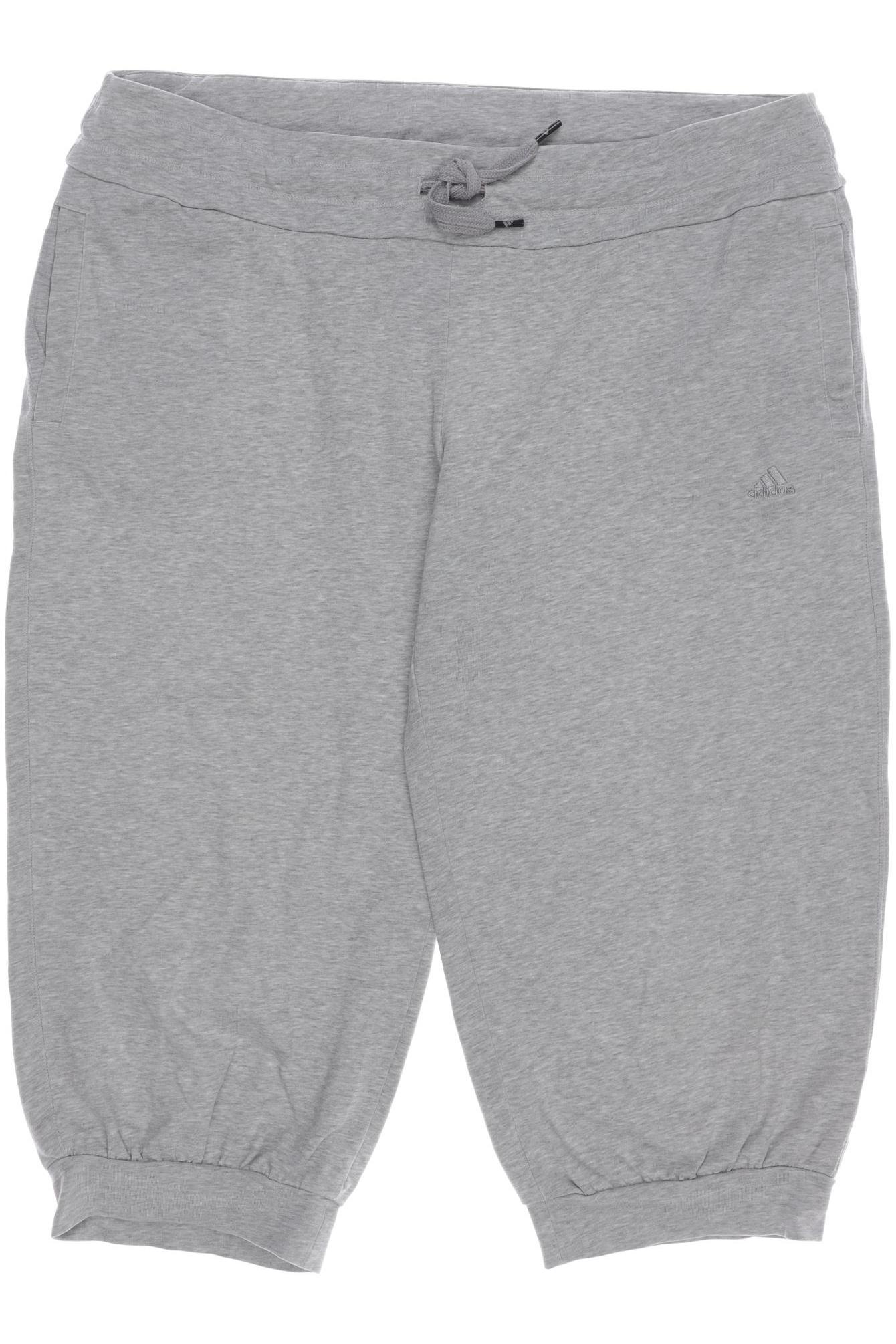 

adidas Damen Stoffhose, grau, Gr. 0
