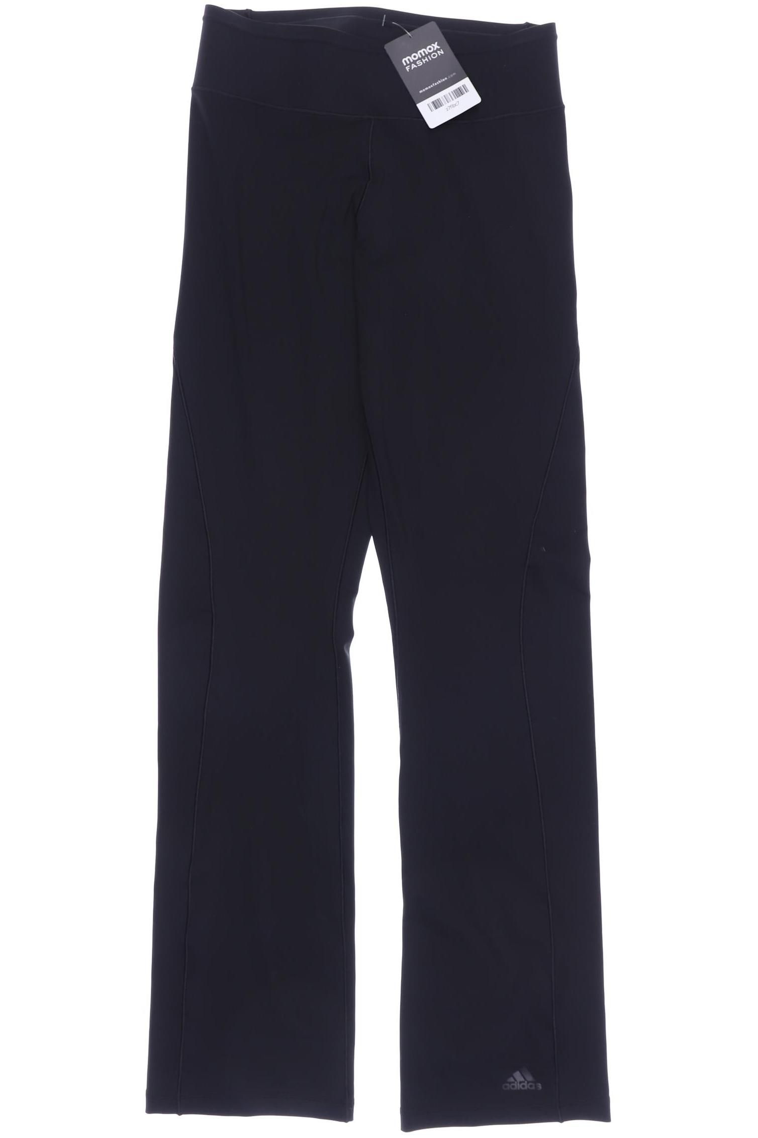

adidas Damen Stoffhose, schwarz, Gr. 32