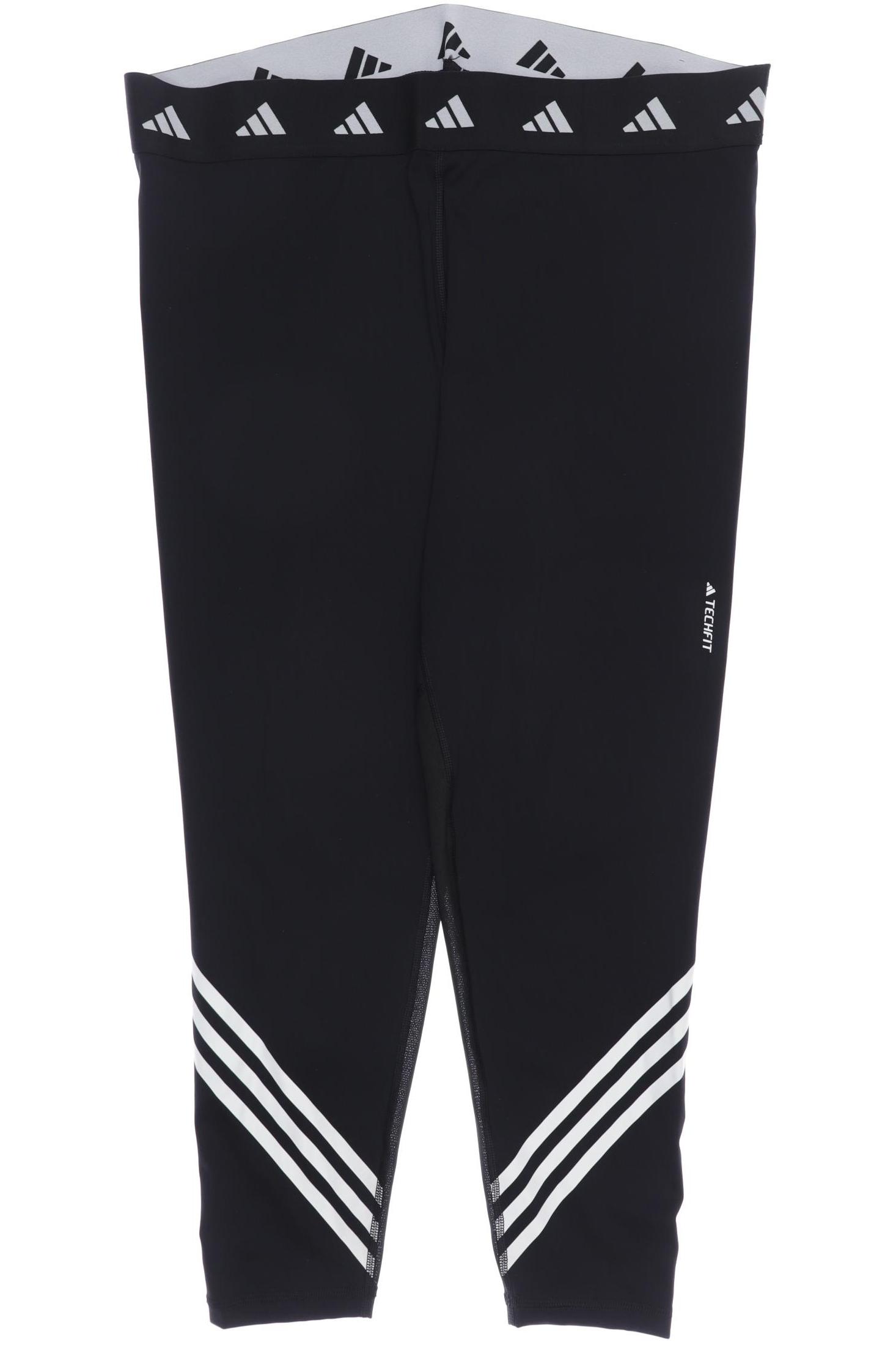 

adidas Damen Stoffhose, schwarz, Gr. 0