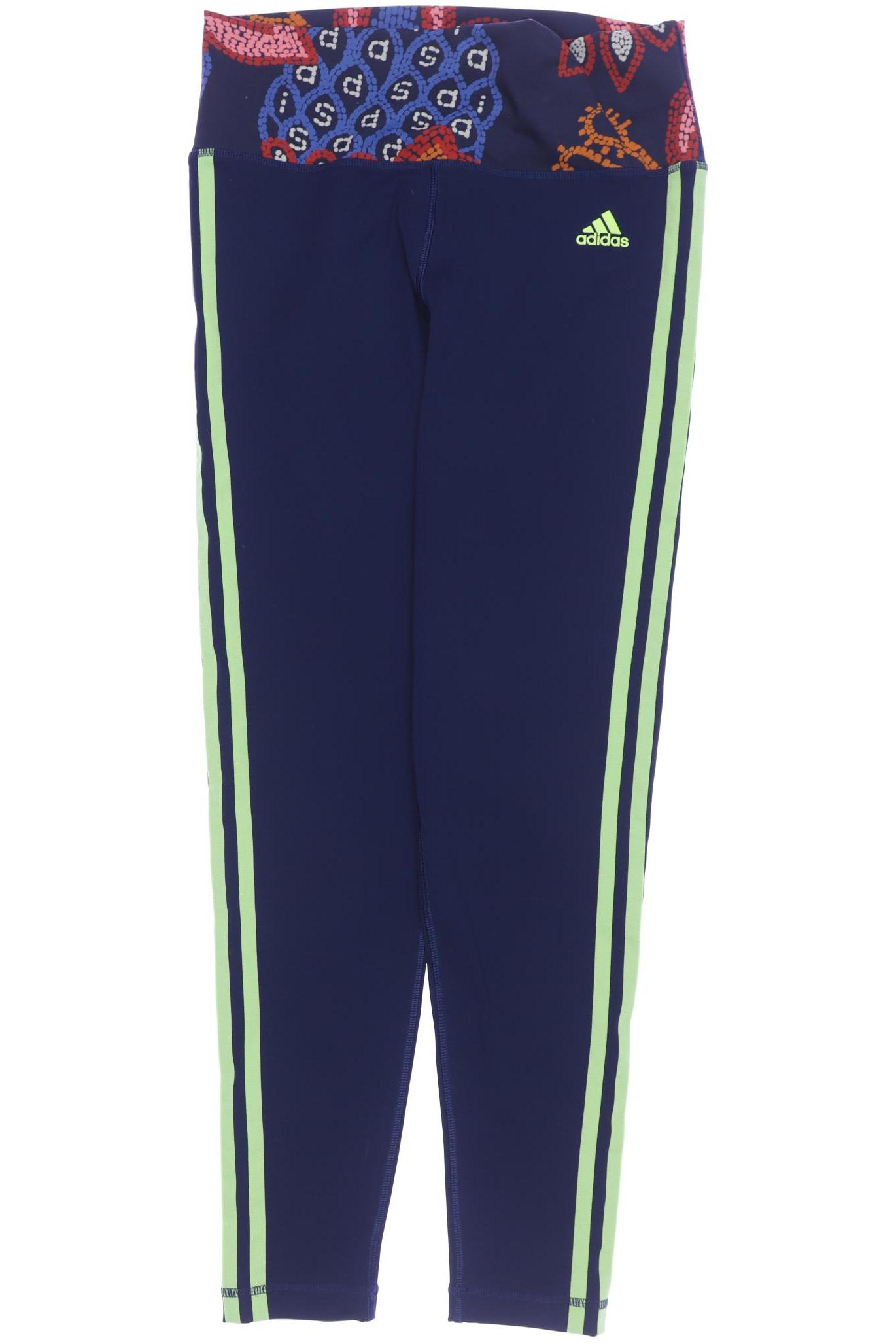

adidas Damen Stoffhose, blau, Gr. 0