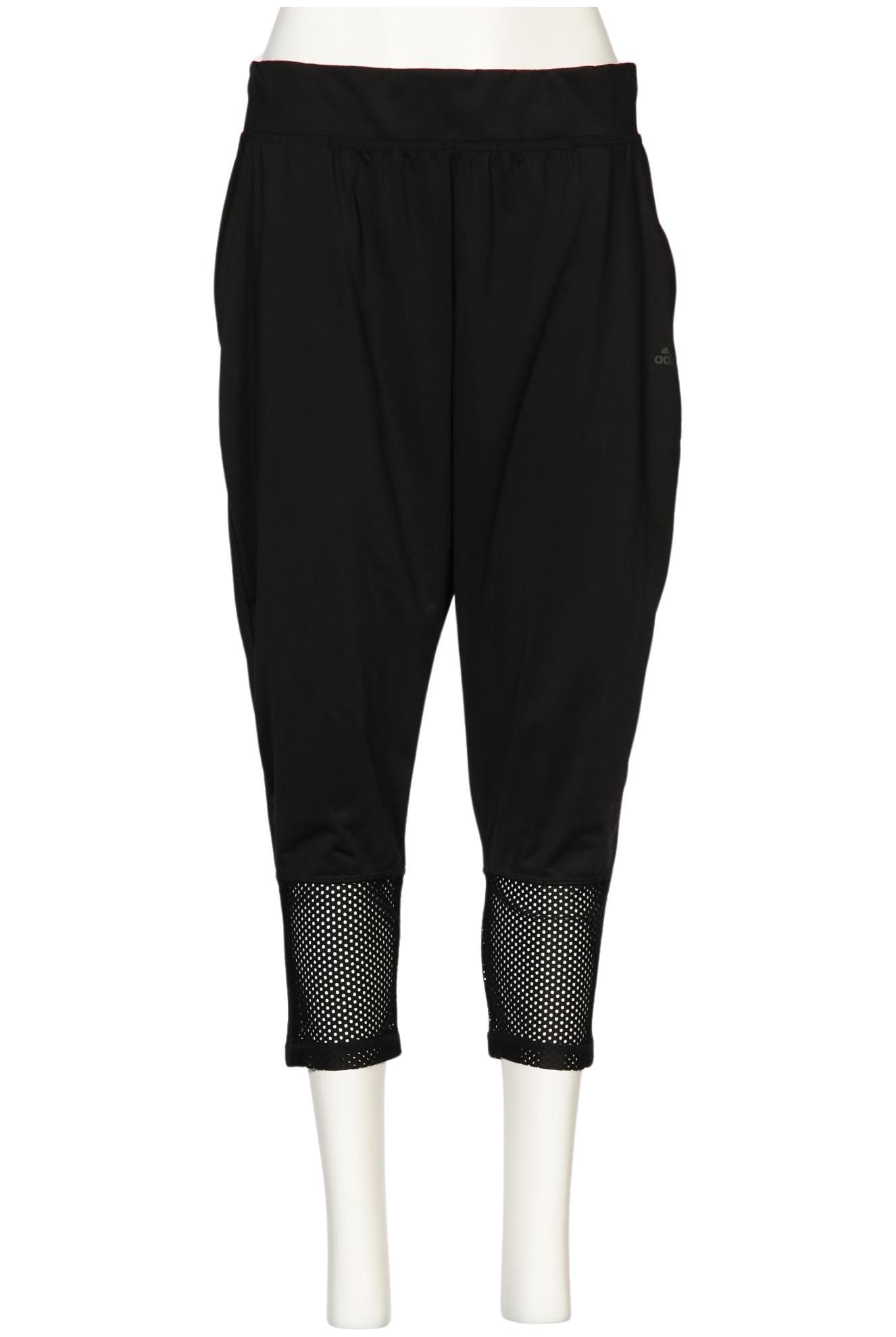 

adidas Damen Stoffhose, schwarz, Gr. 0